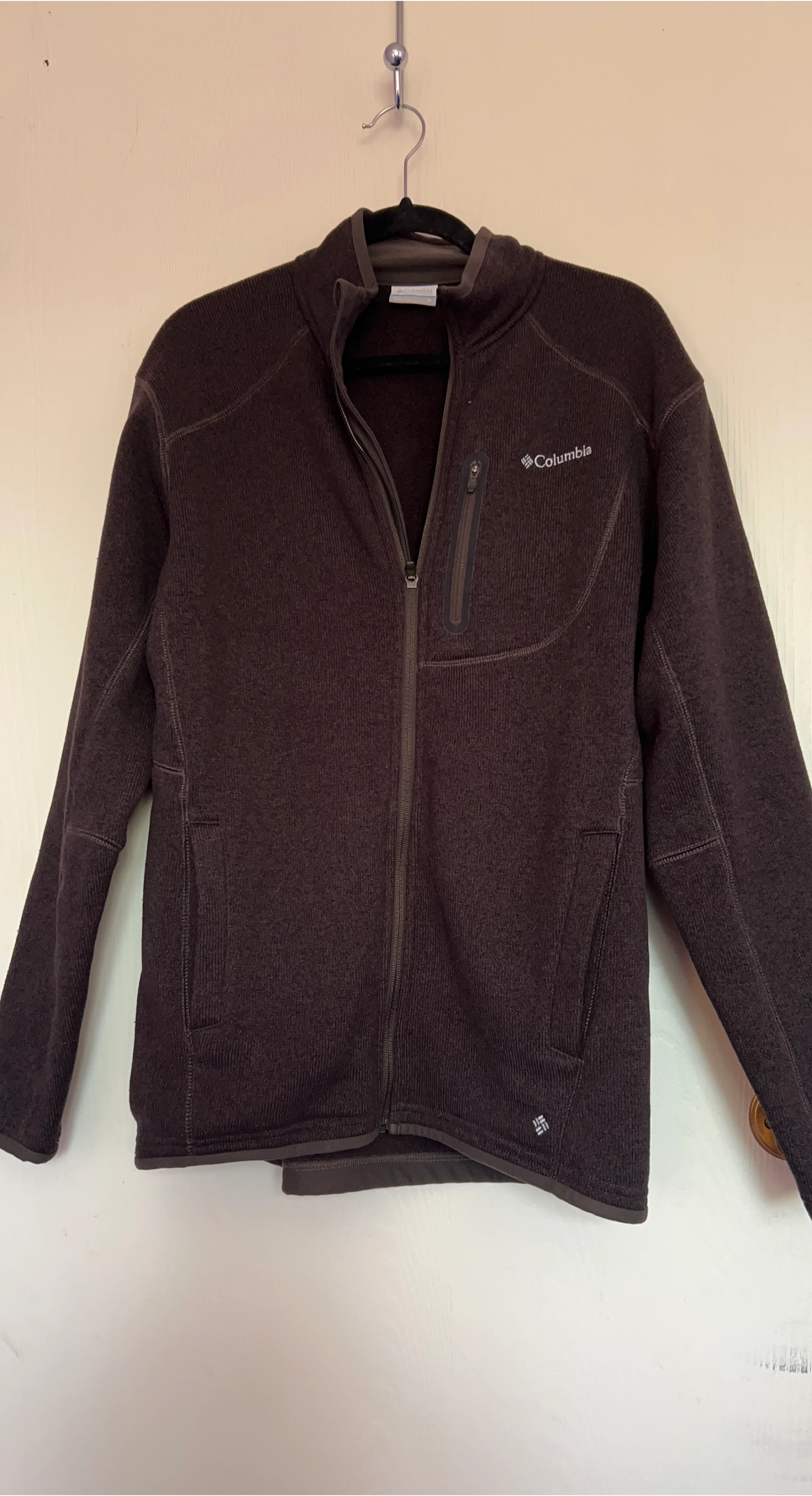 Columbia Full Zip Fleece Jacket-Size Medium