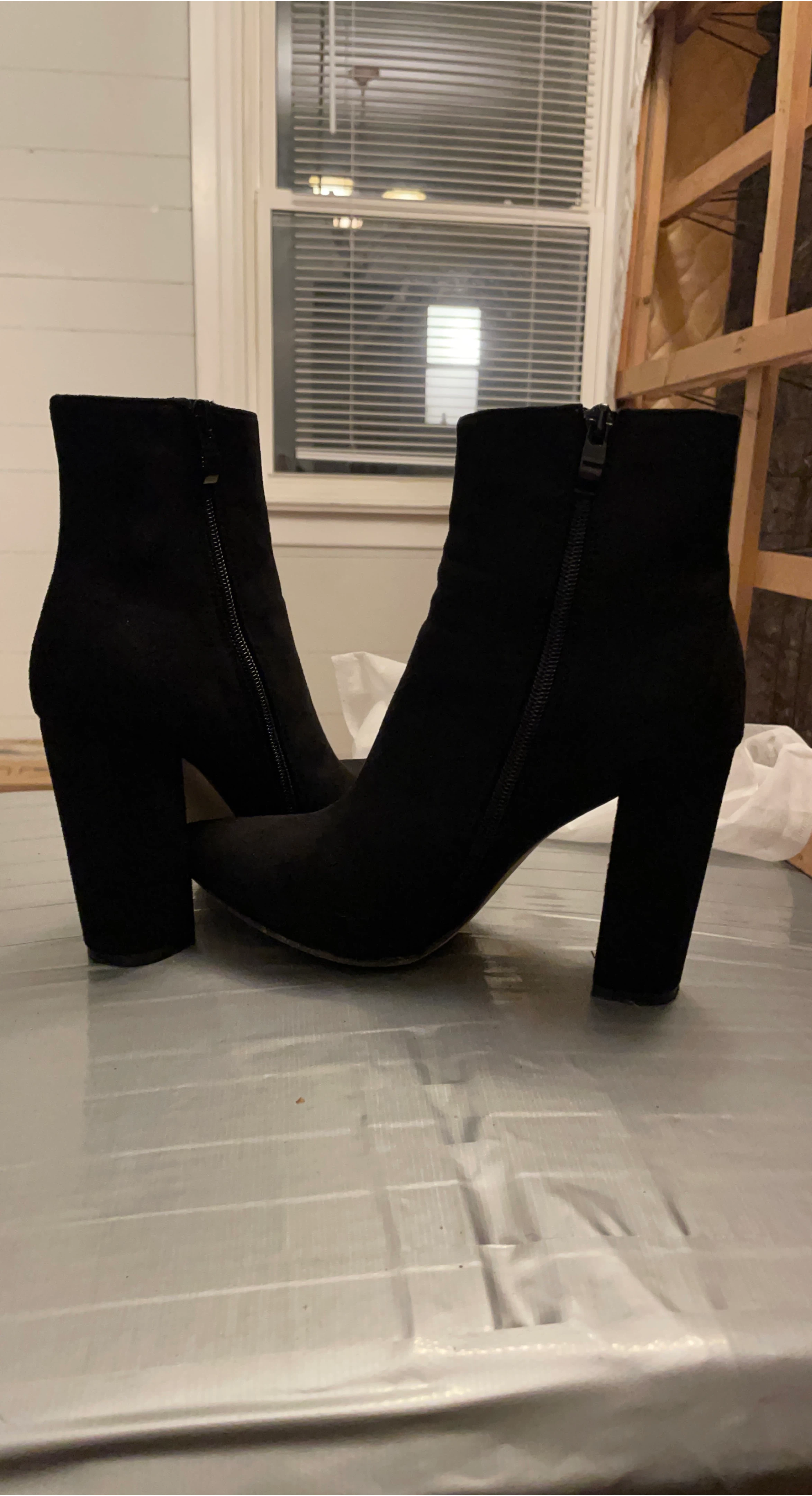 Black Ankle Boots - Size 6 thumbnail