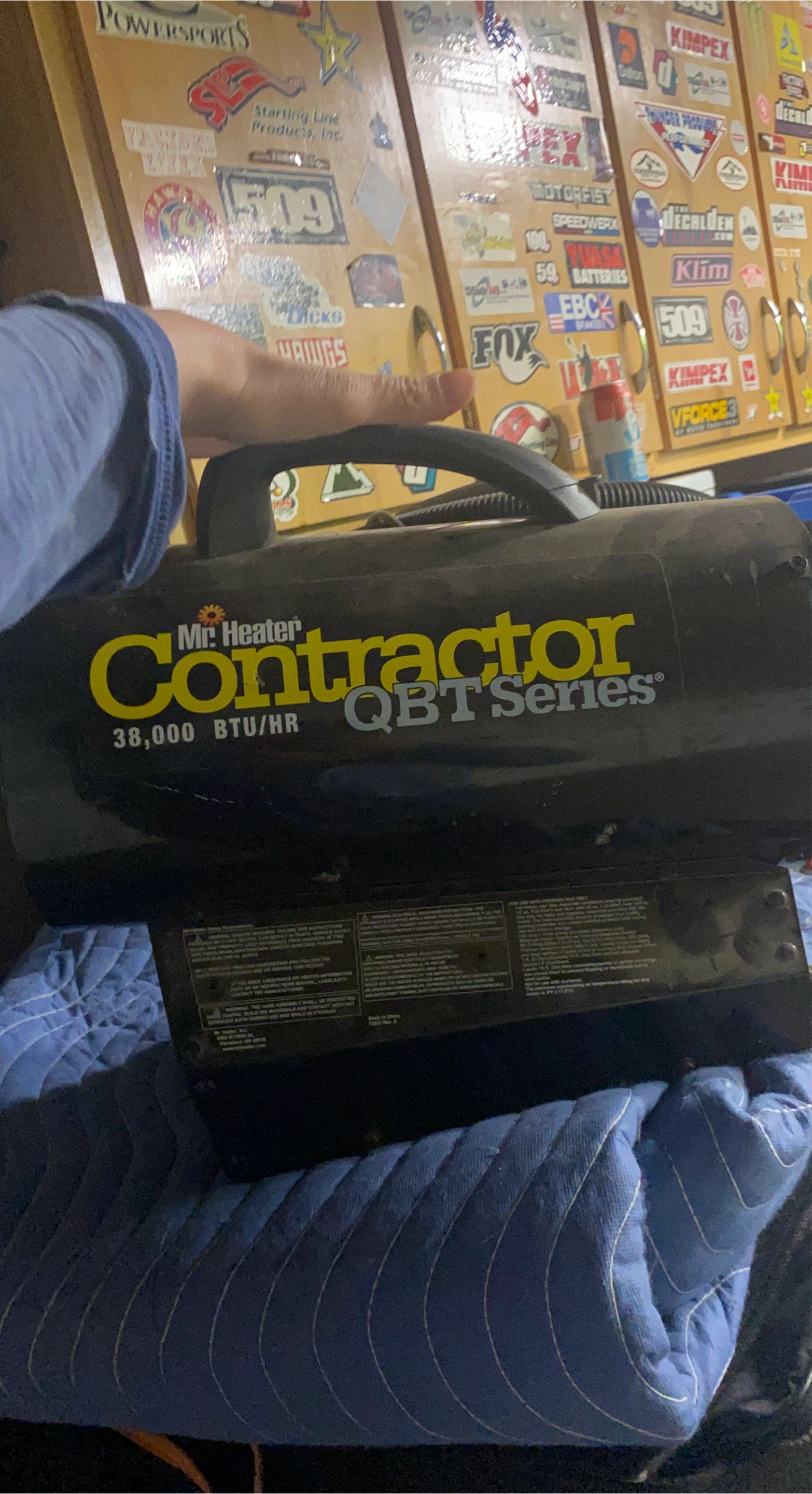 Mr. Heater Contractor QBT Series 38,000 BTU/HR