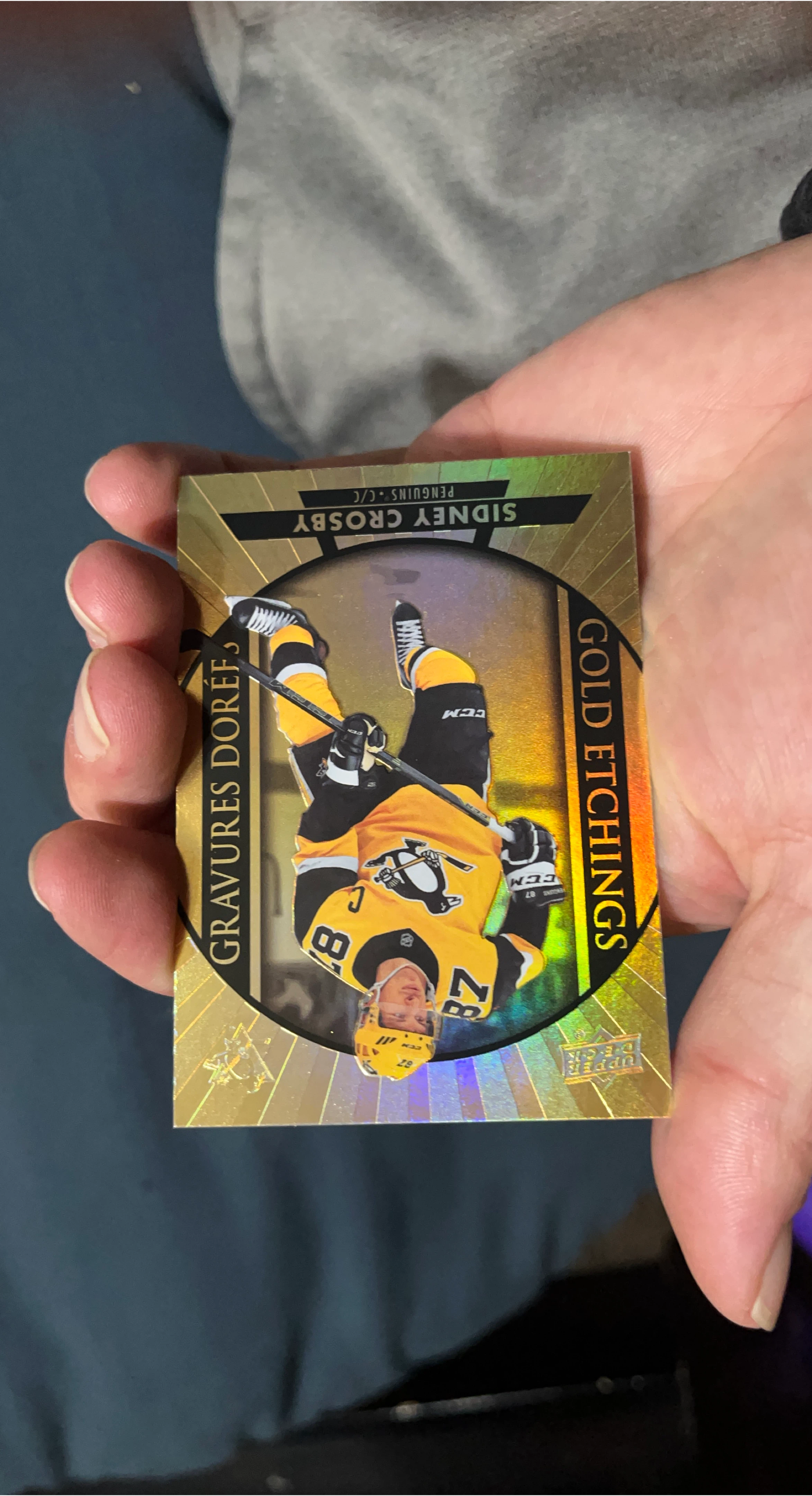 Sidney Crosby Upper Deck Hockey Card thumbnail