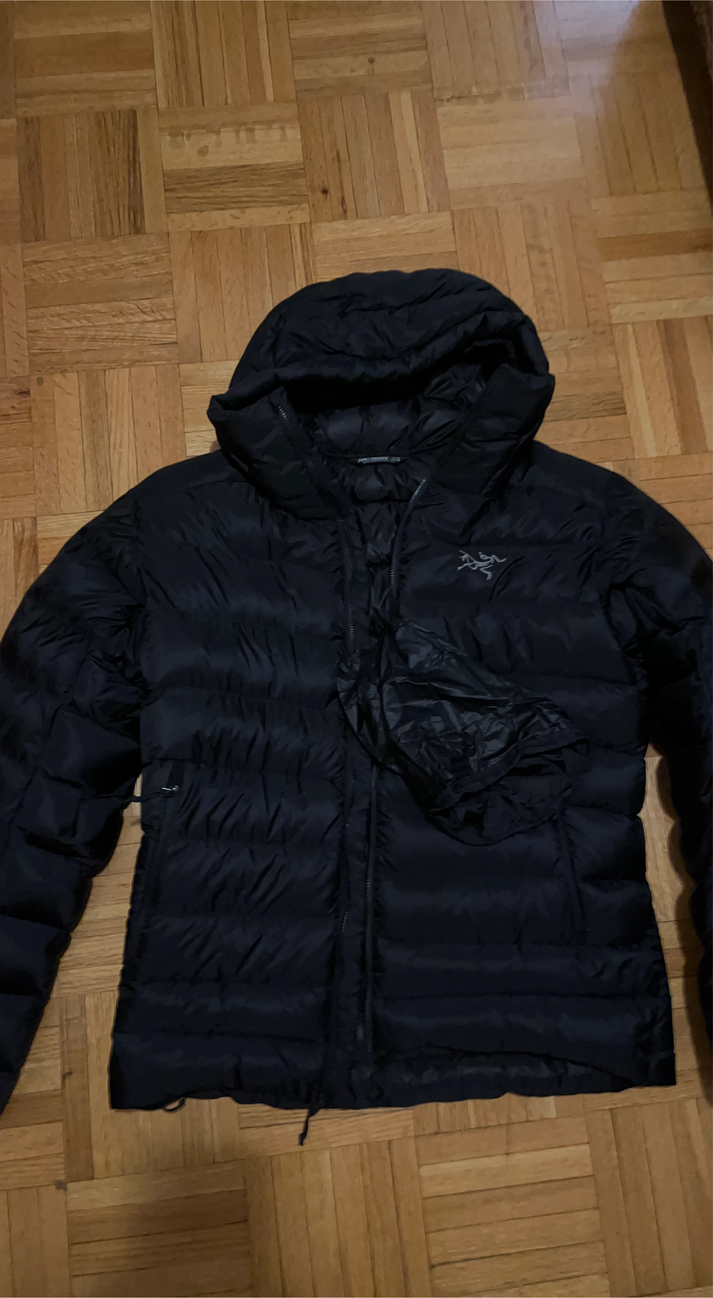 Arc'teryx Down Puffer Jacket - Black