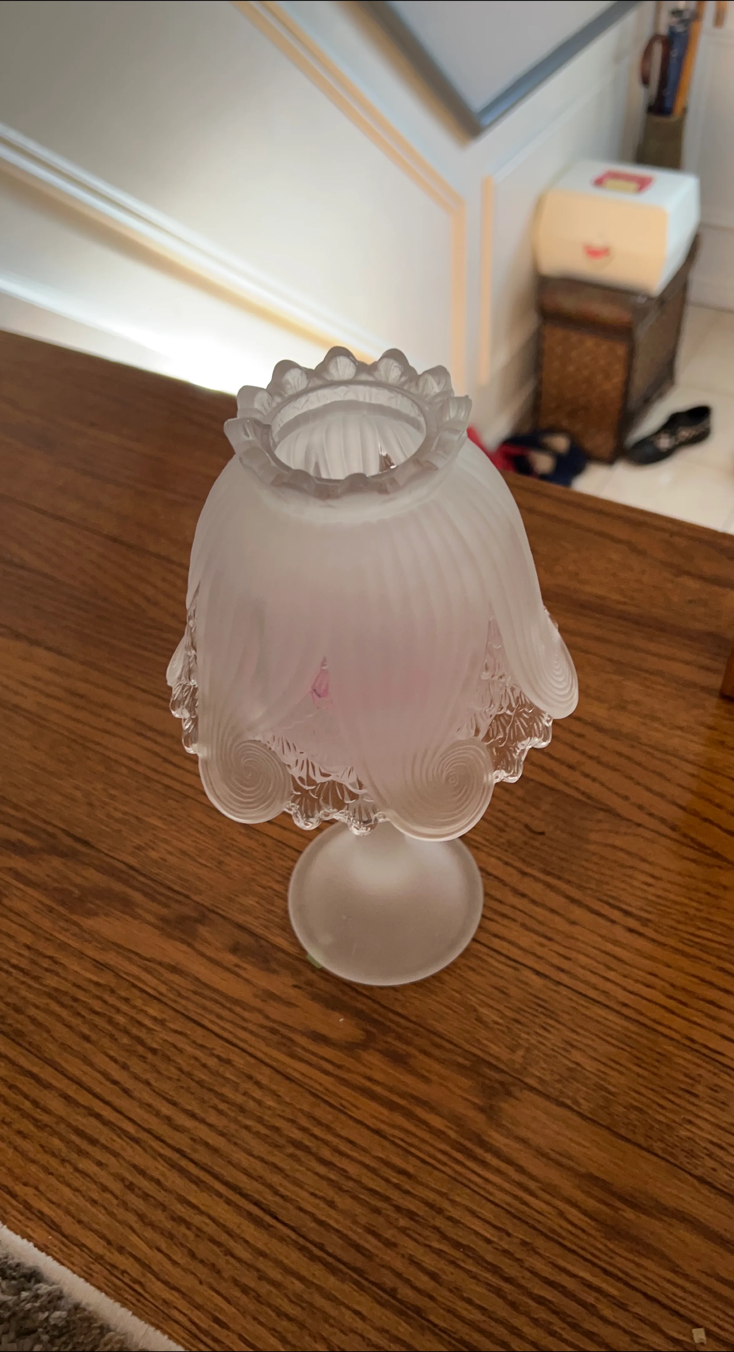 Elegant Frosted Glass Lamp Shade
