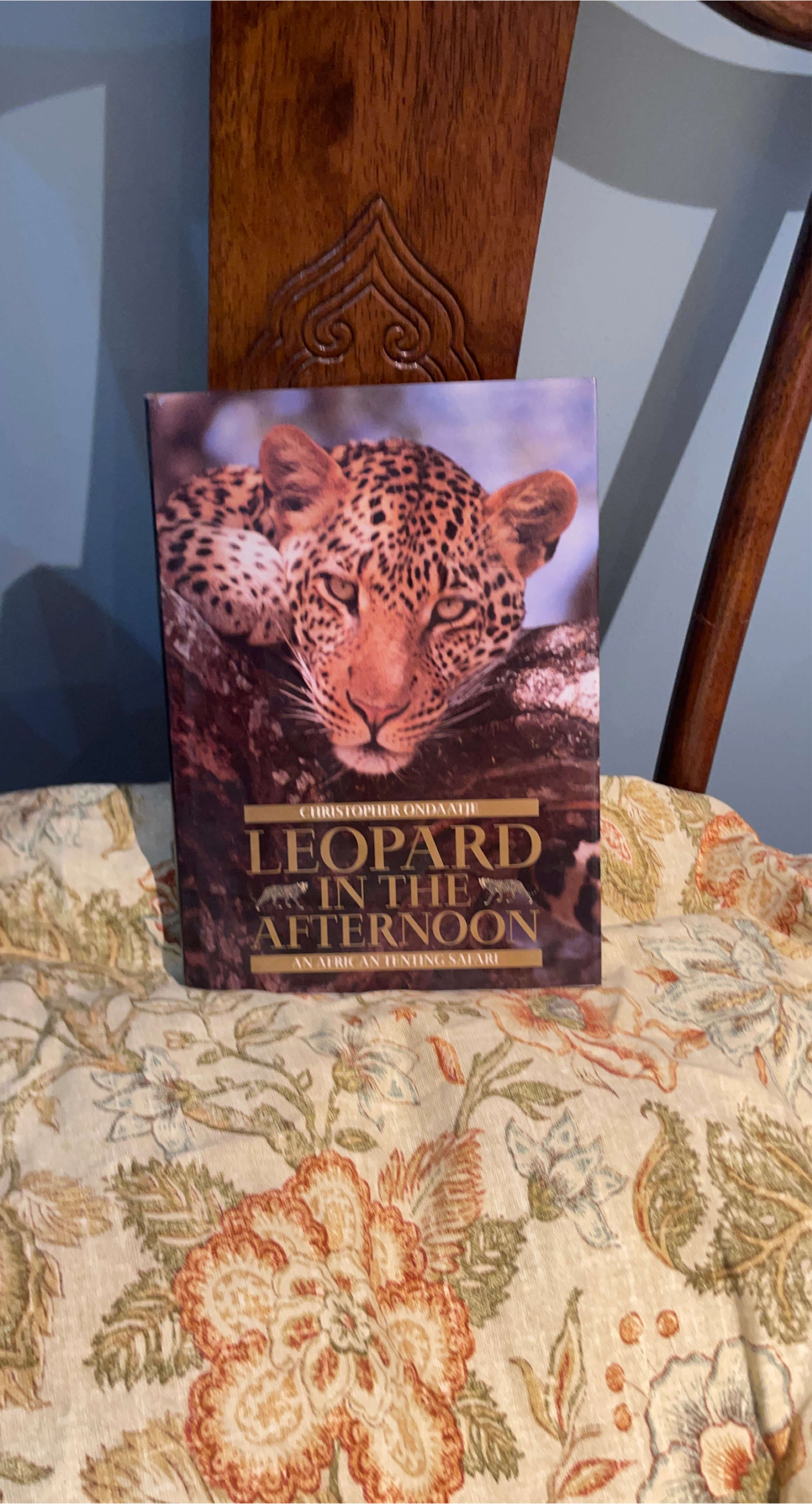 Leopard in the Afternoon by Christopher Ondaatje thumbnail