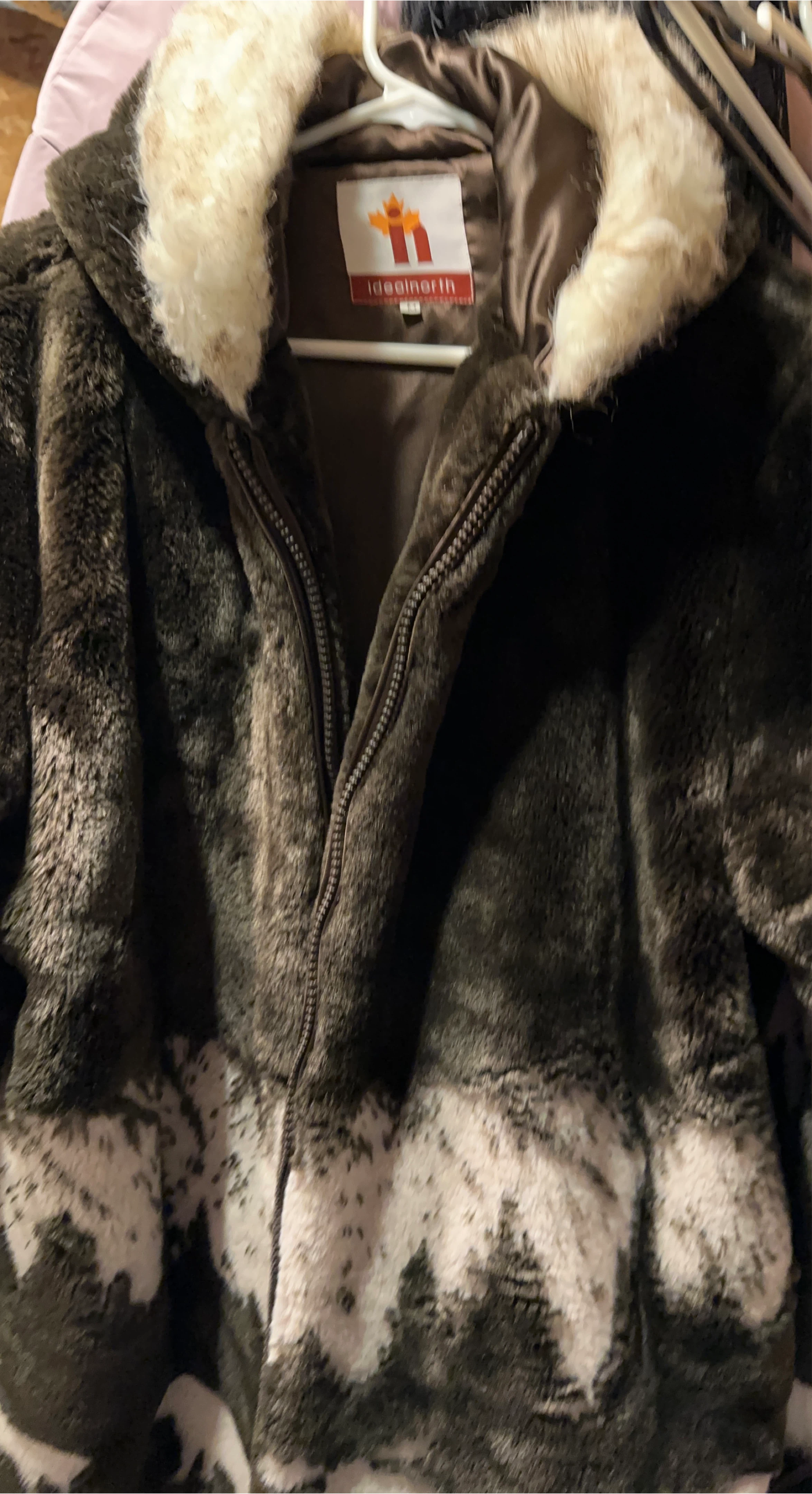 Ideal North Faux Fur Coat thumbnail