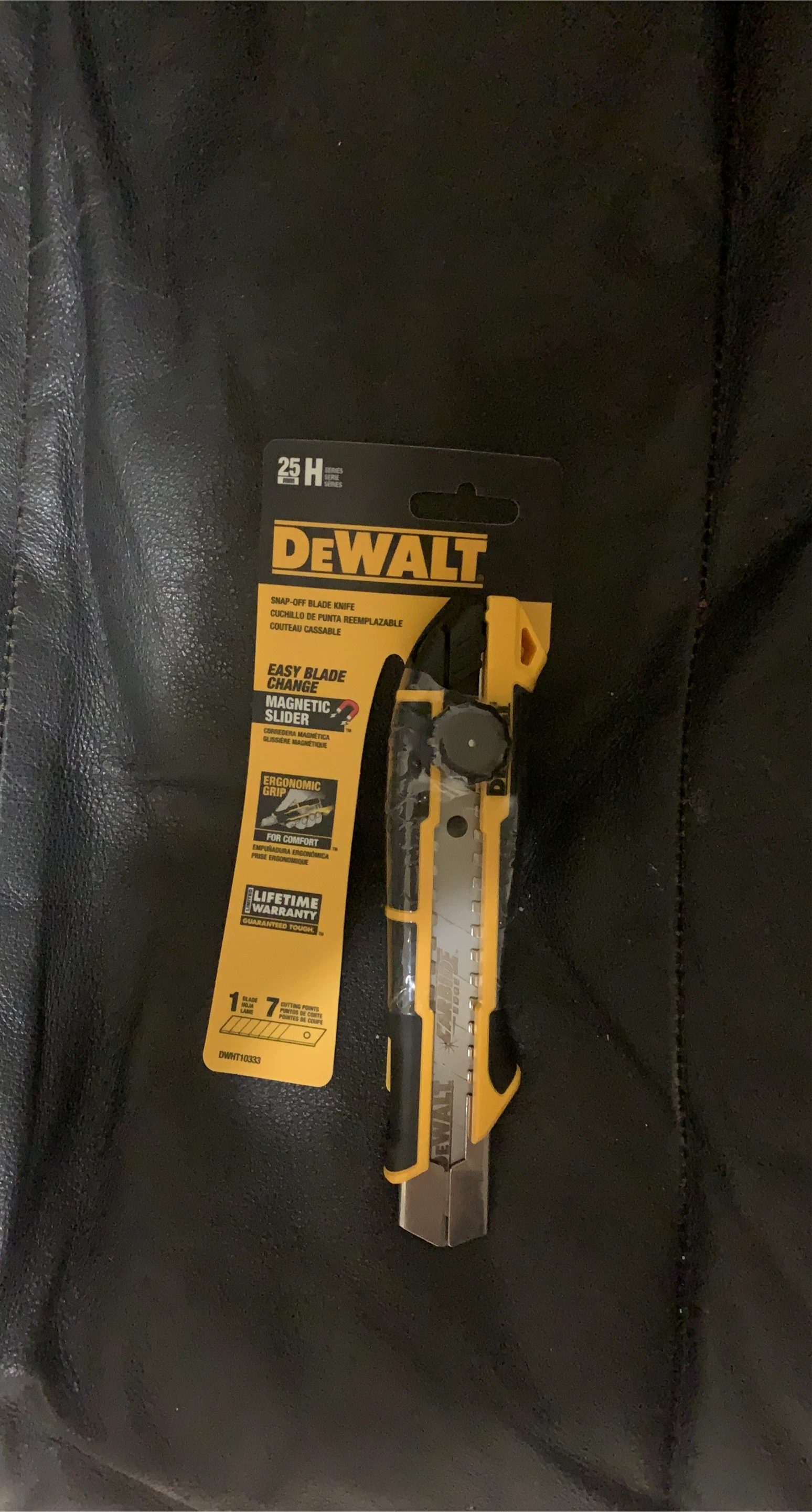 DeWalt Snap-Off Blade Knife - New! thumbnail