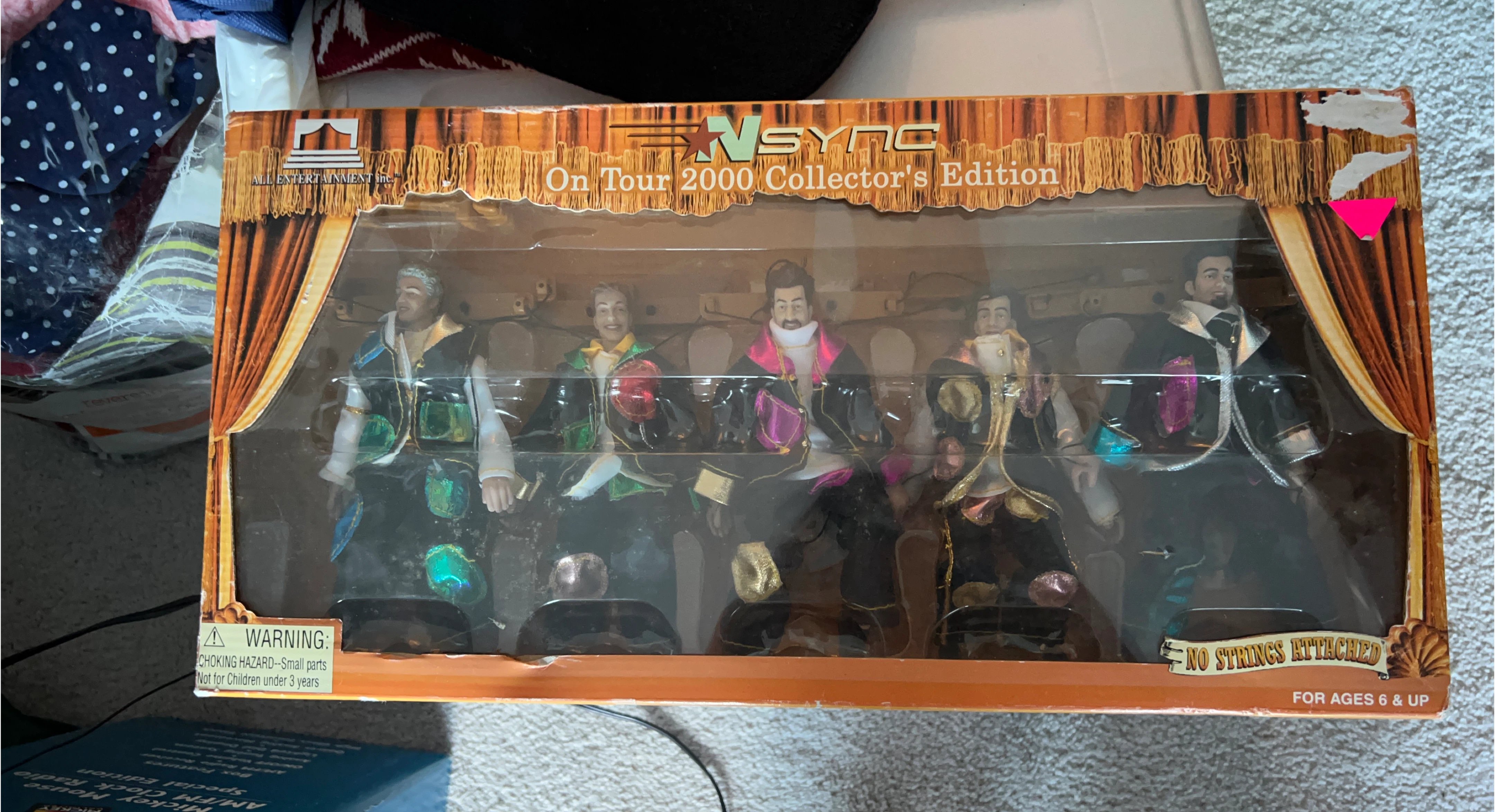 *NSYNC On Tour 2000 Collector's Edition Figures