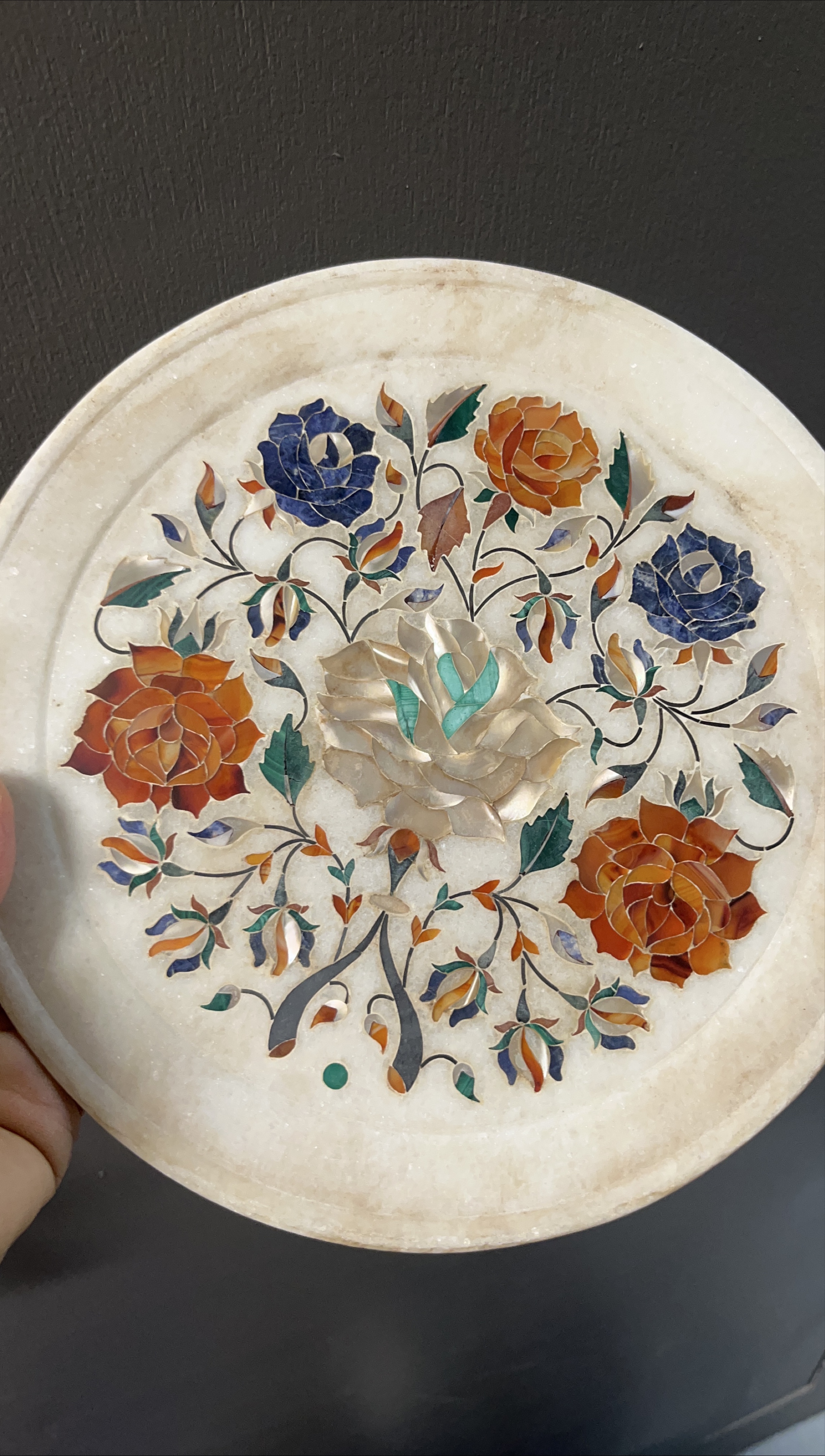 Marble Inlay Plate thumbnail