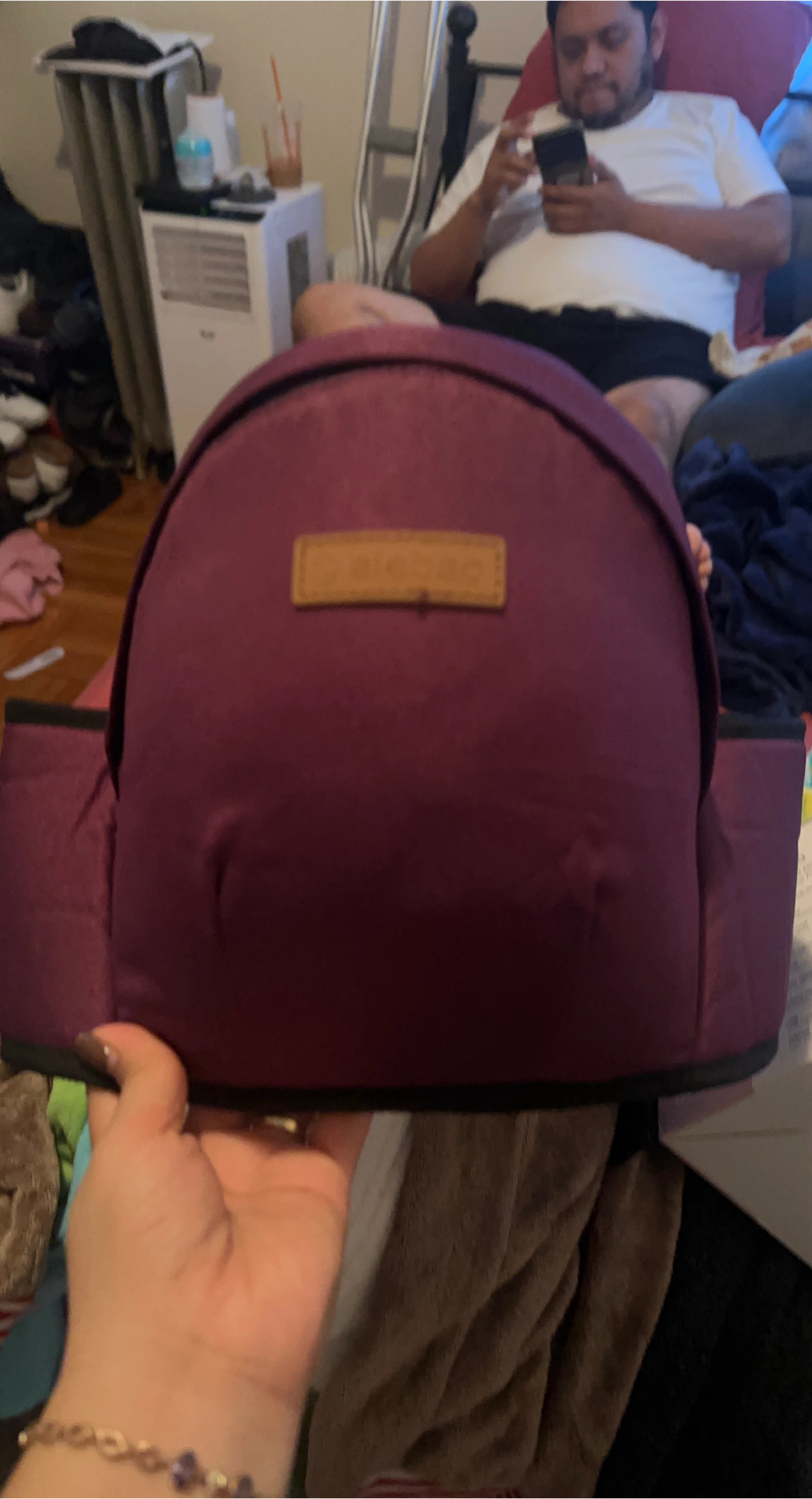 Alebabac Baby Carrier Hip Seat - Purple