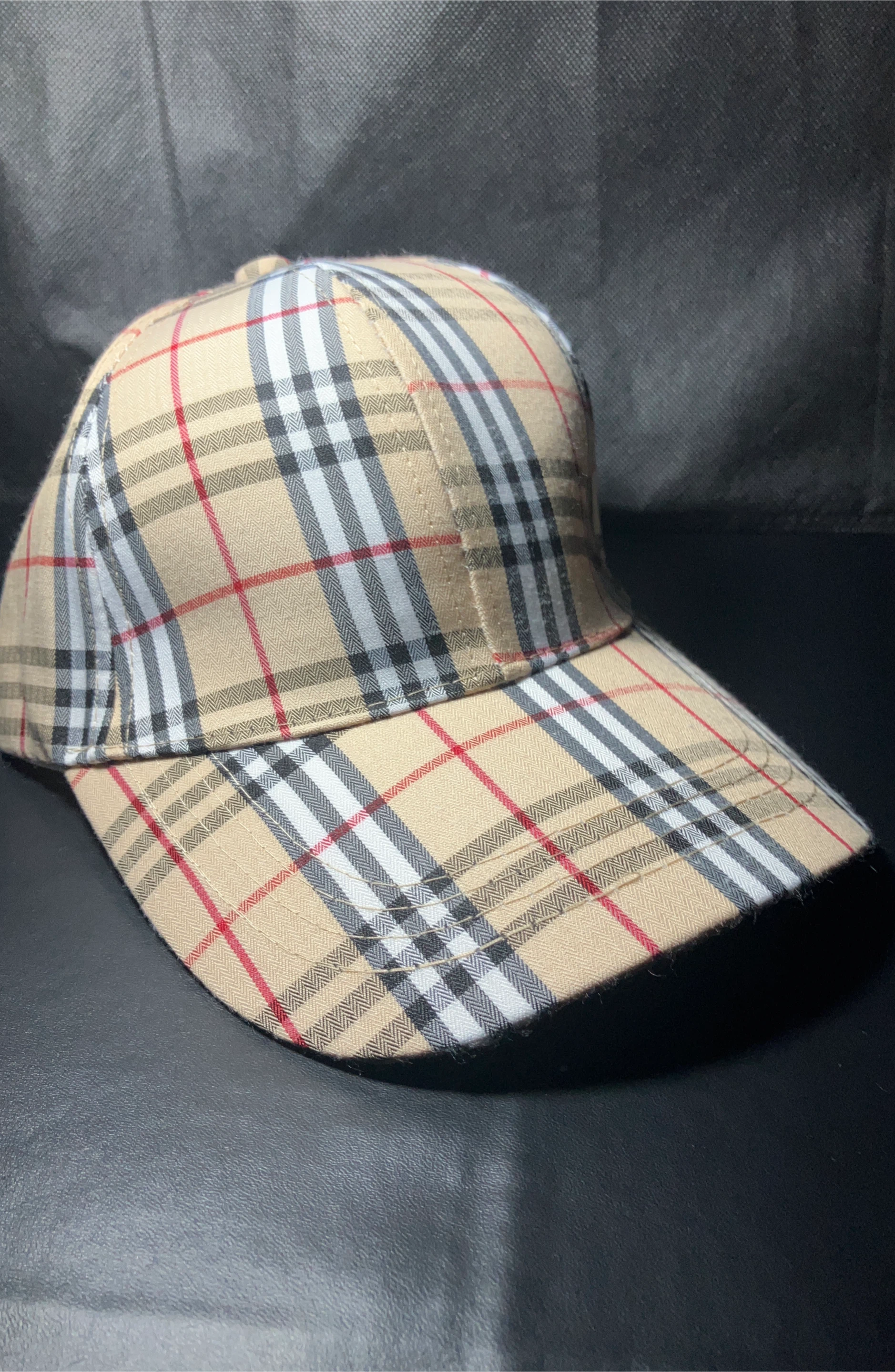 Burberry Plaid Baseball Cap thumbnail