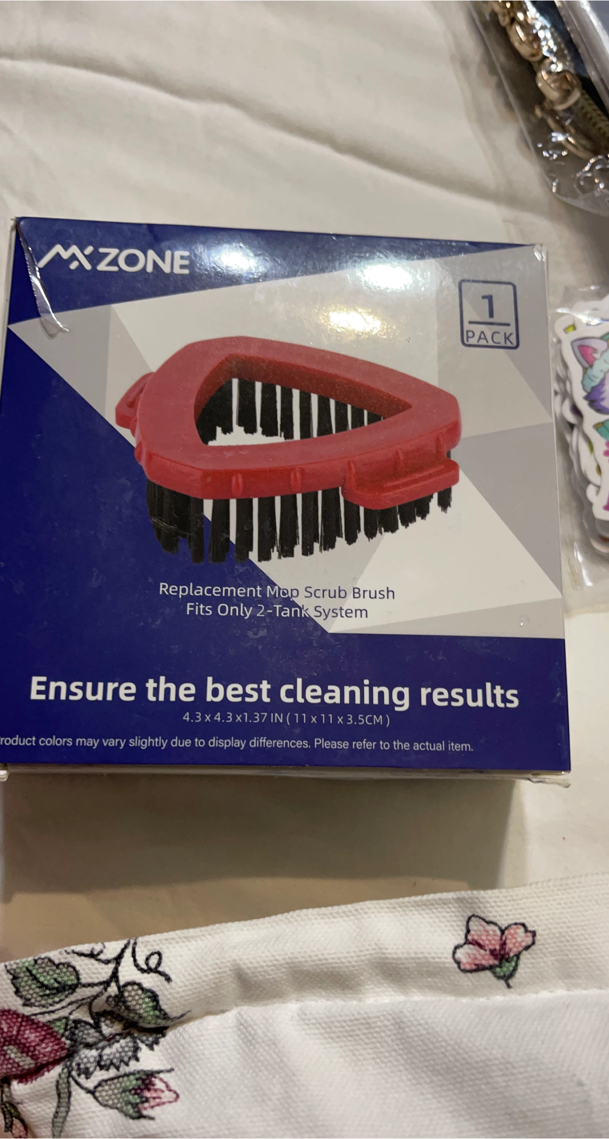 MX ZONE Replacement Mop Scrub Brush - New in Box! thumbnail