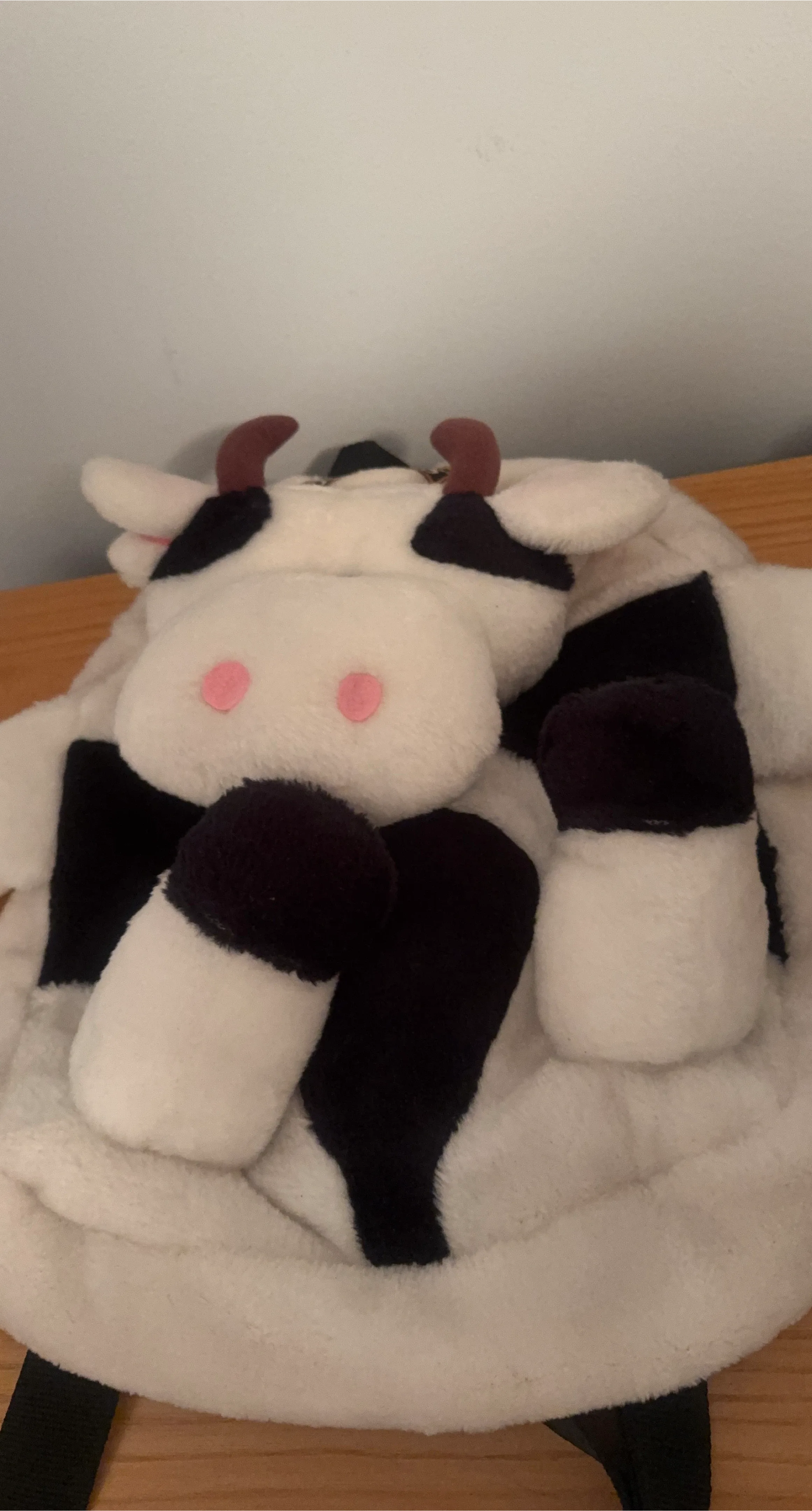 Cow Plush Backpack
