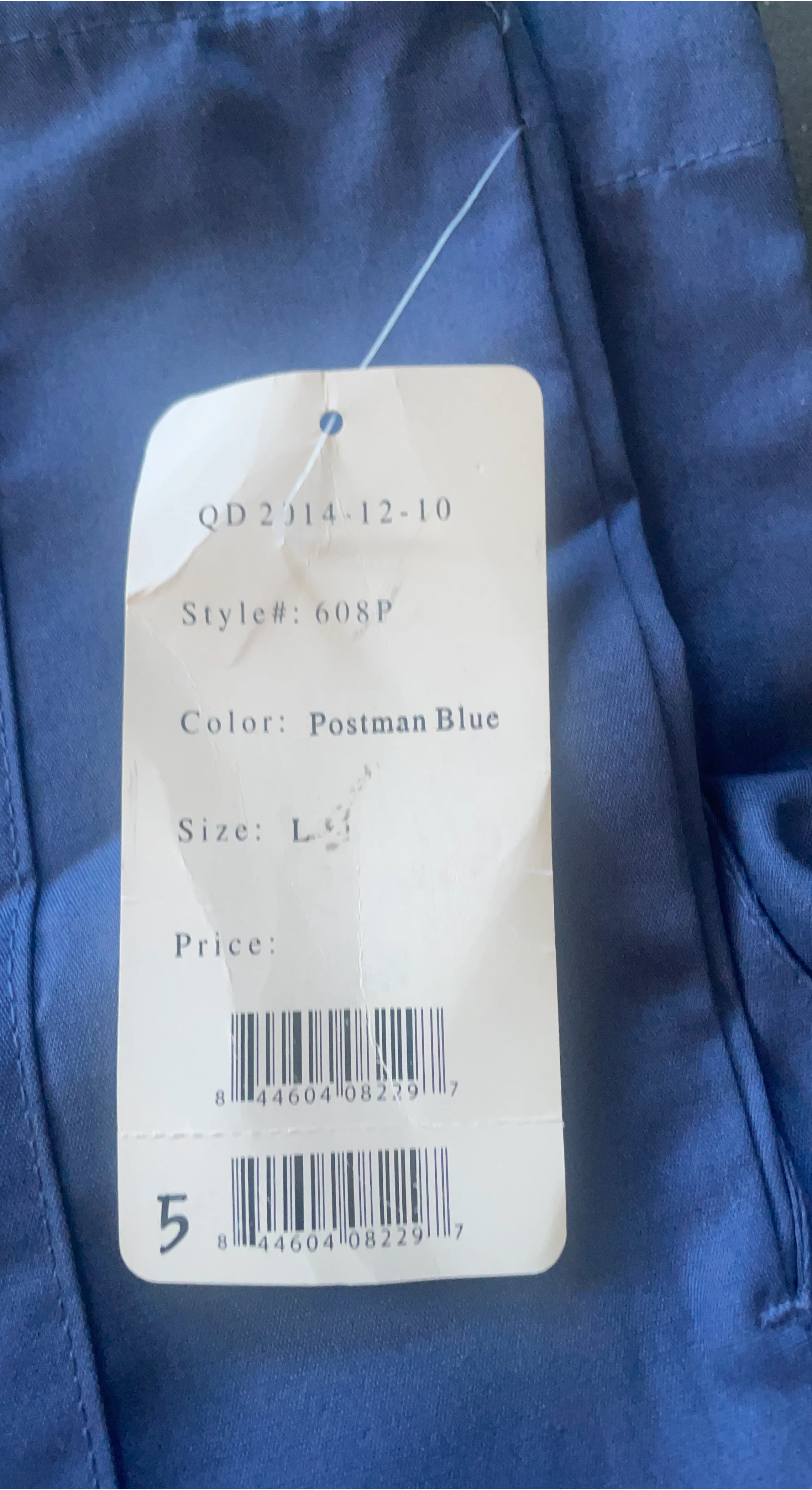 Postman Blue Pants - Size L thumbnail