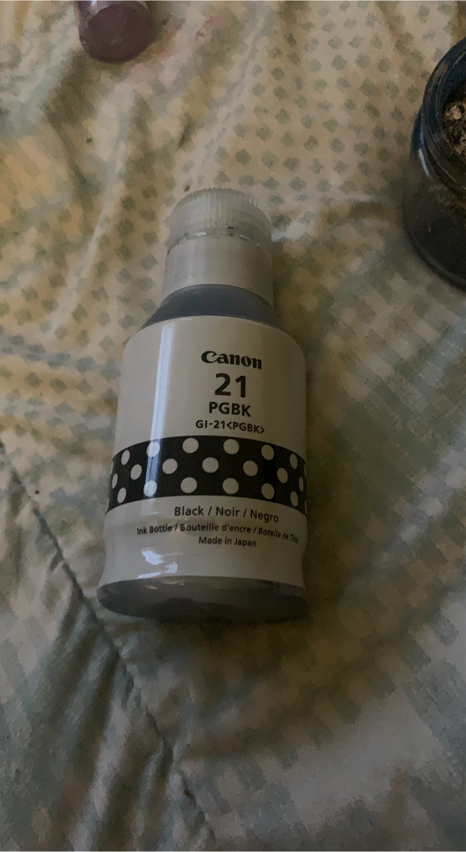 Canon 21 PGBK Black Ink Bottle