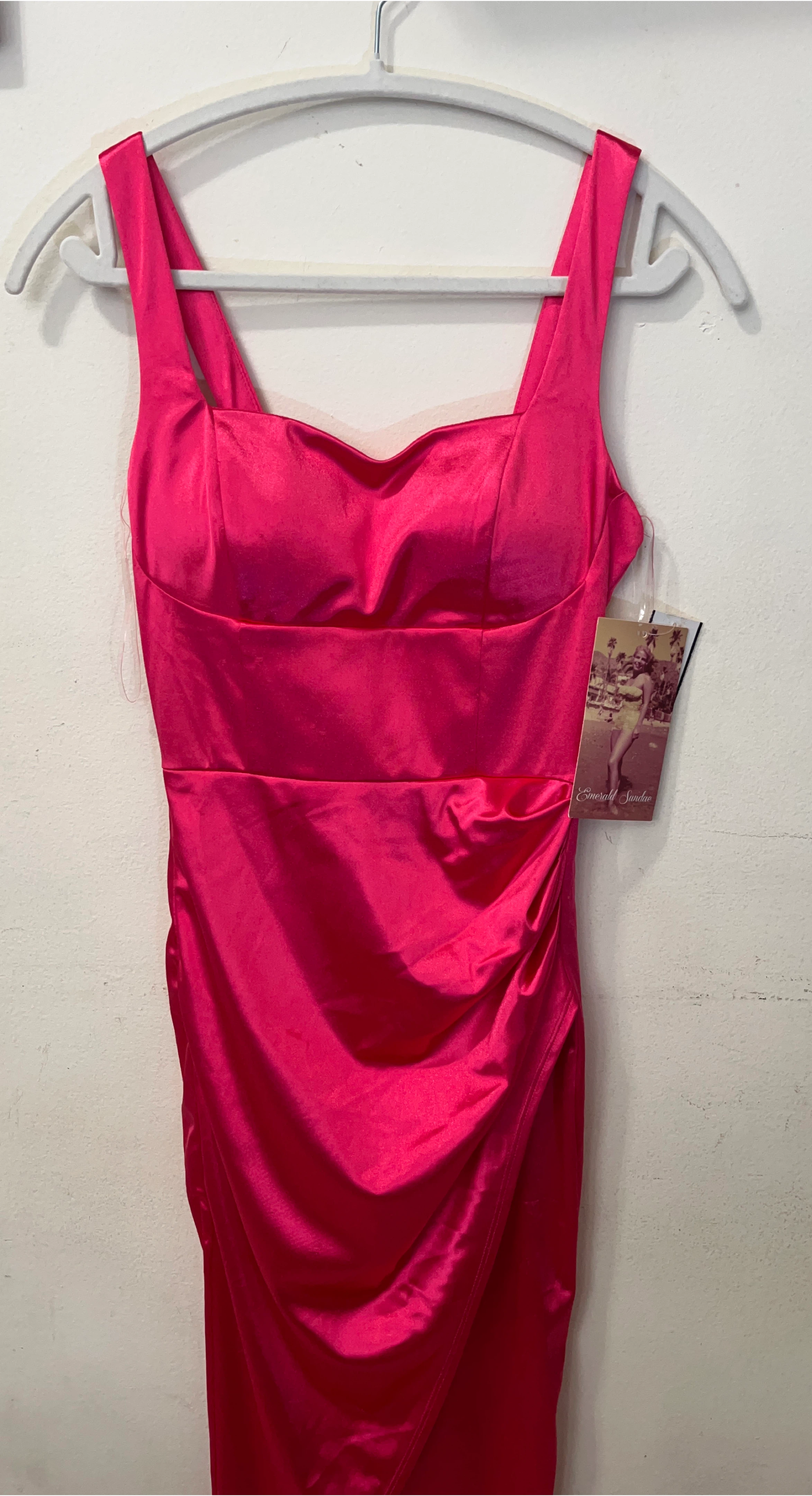 Emerald Sundae Hot Pink Dress thumbnail