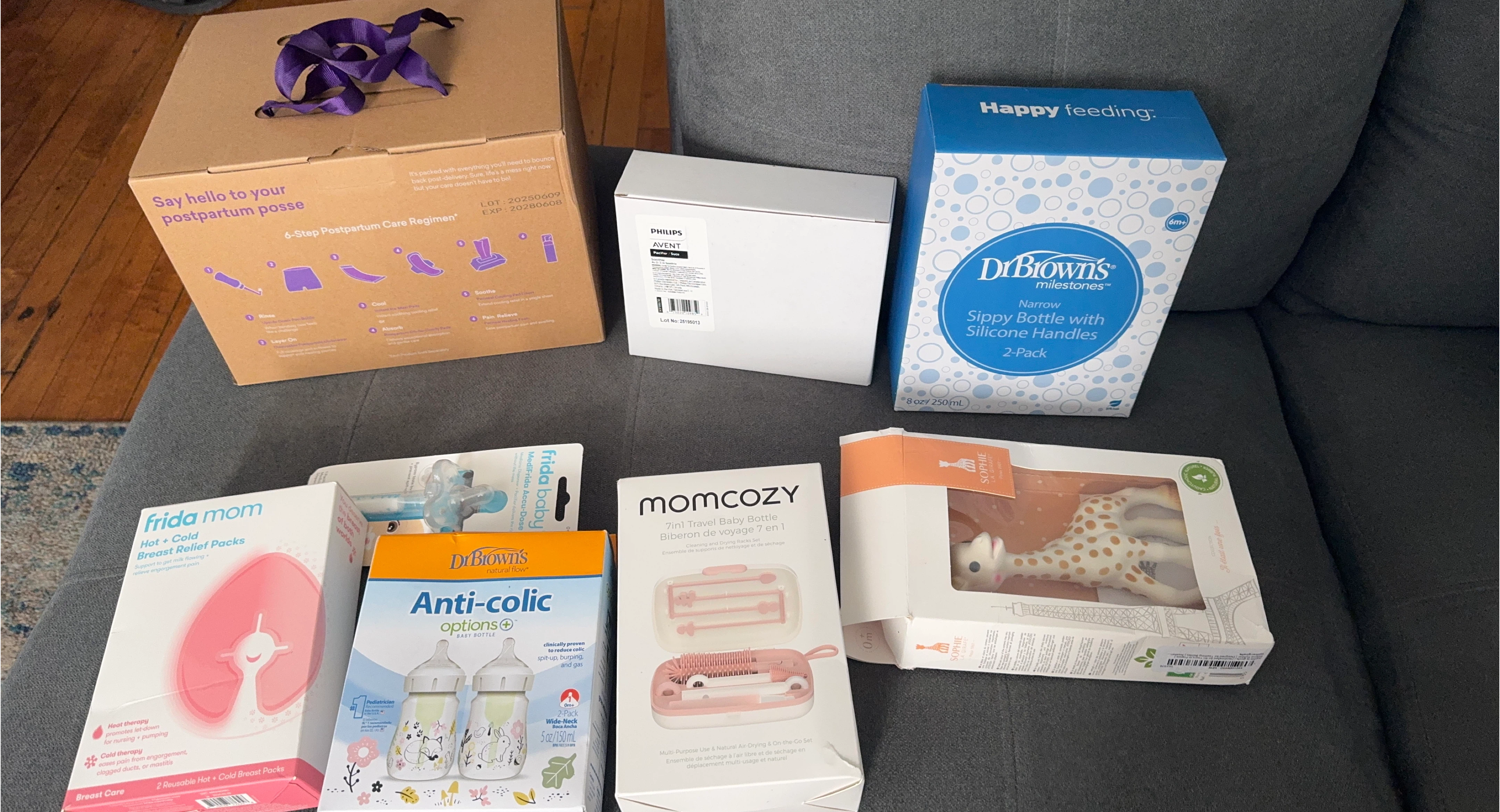 Baby Items Bundle: FridaBaby, Dr. Brown's, Avent, Momcozy