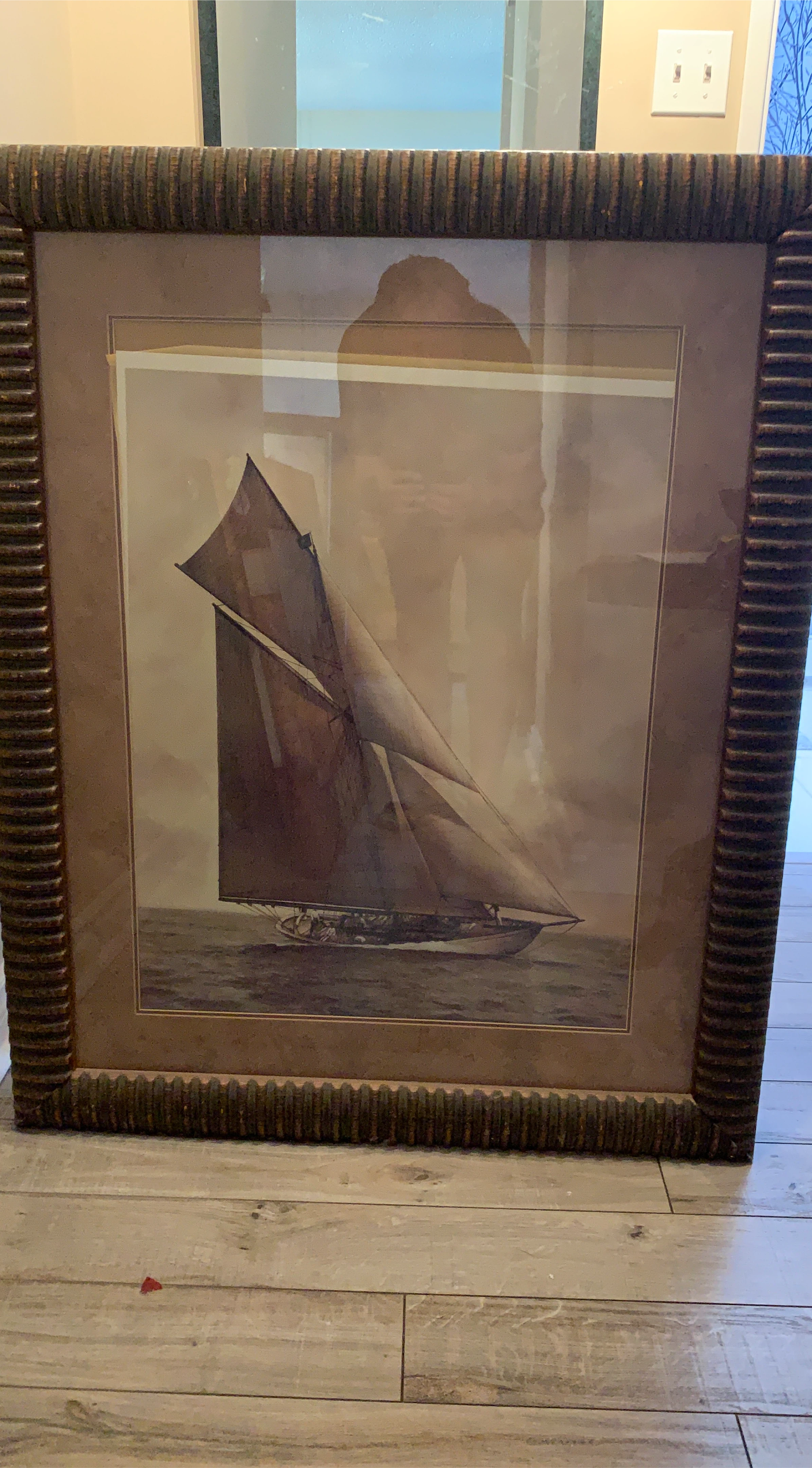 Framed Sailboat Print thumbnail
