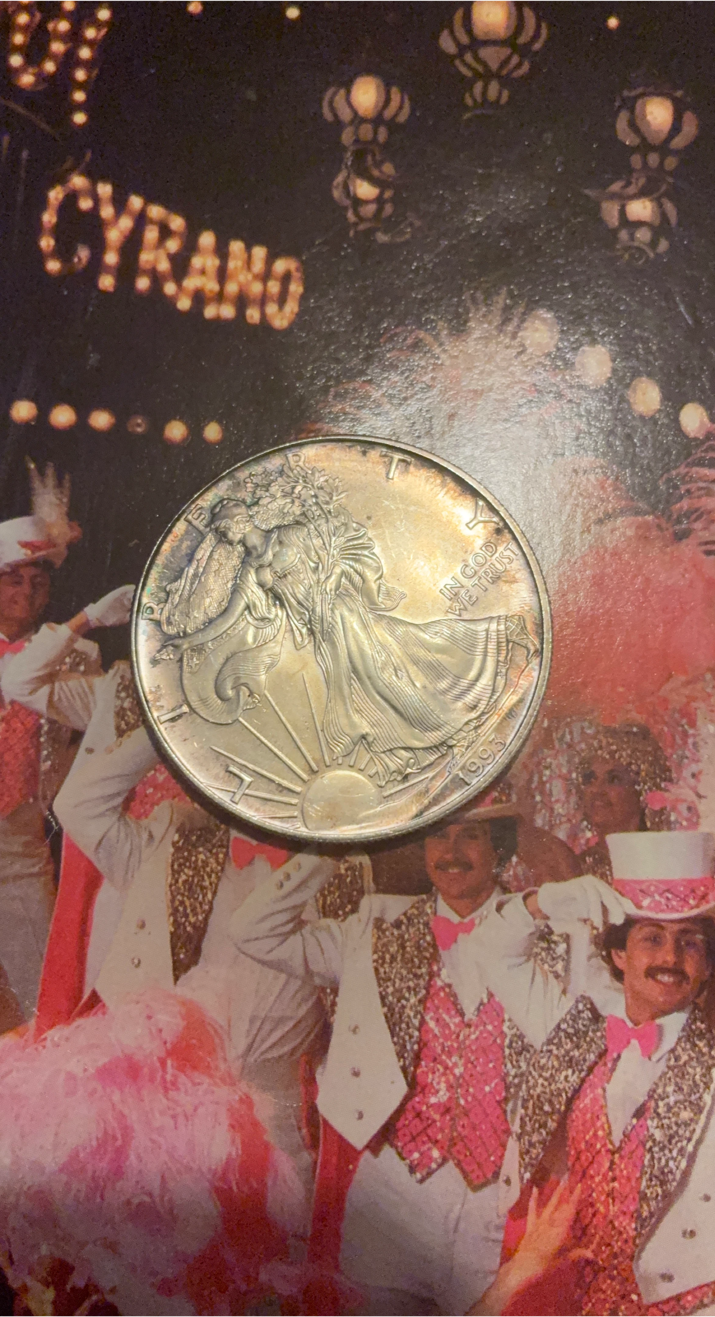 1993 American Eagle Silver Dollar thumbnail
