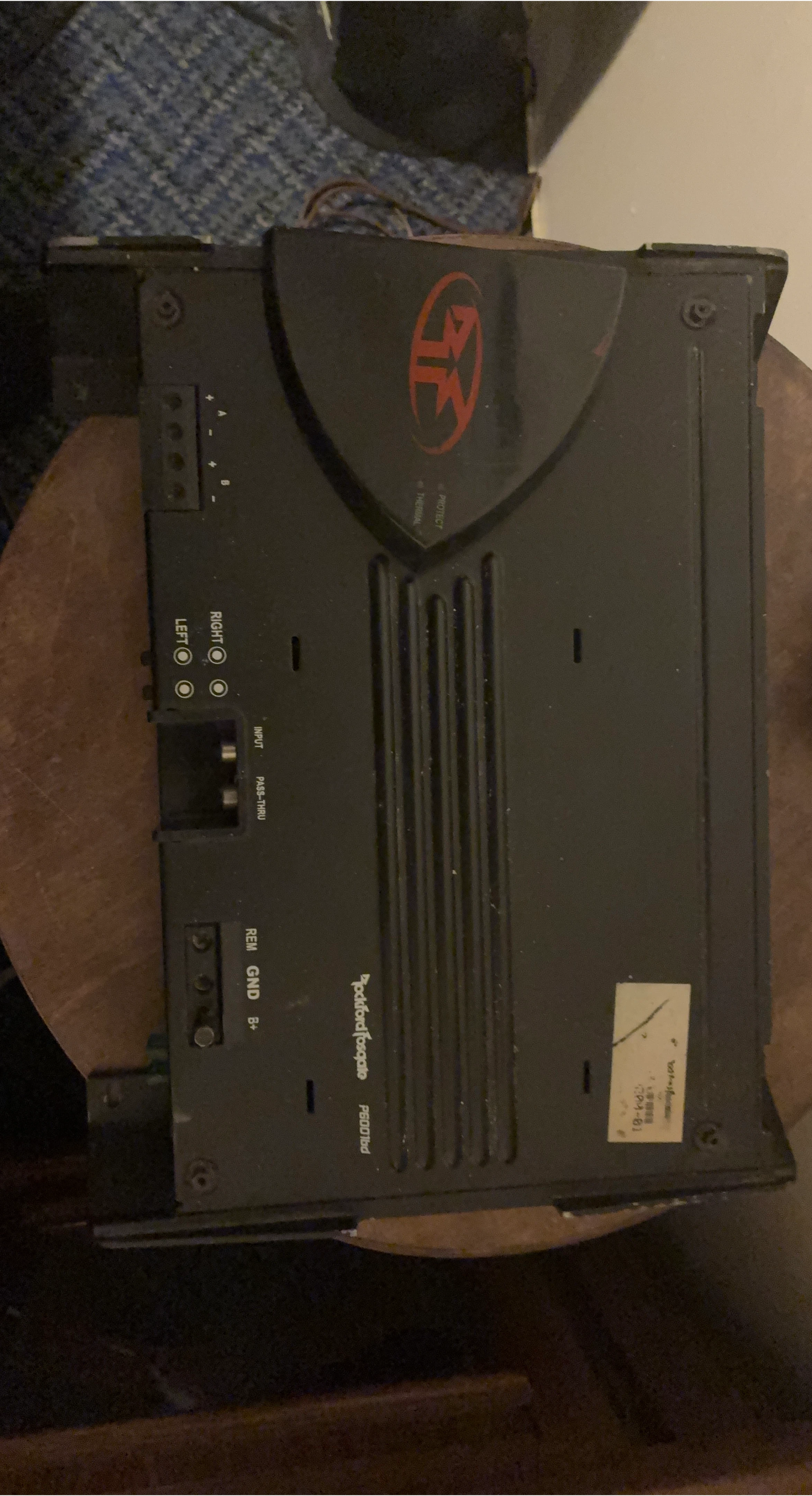 Rockford Fosgate P6001bd Amplifier thumbnail