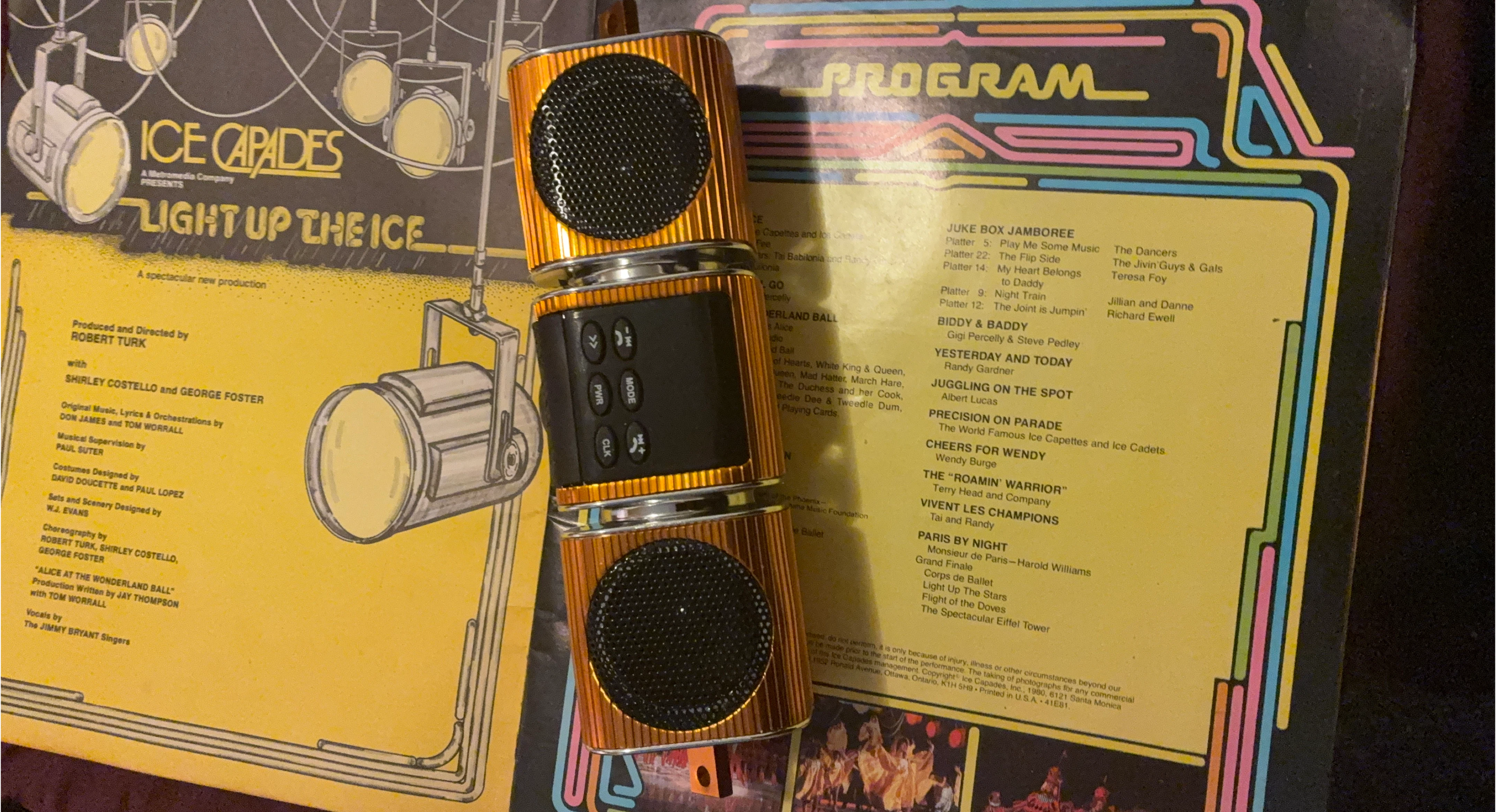 Orange Portable Speaker