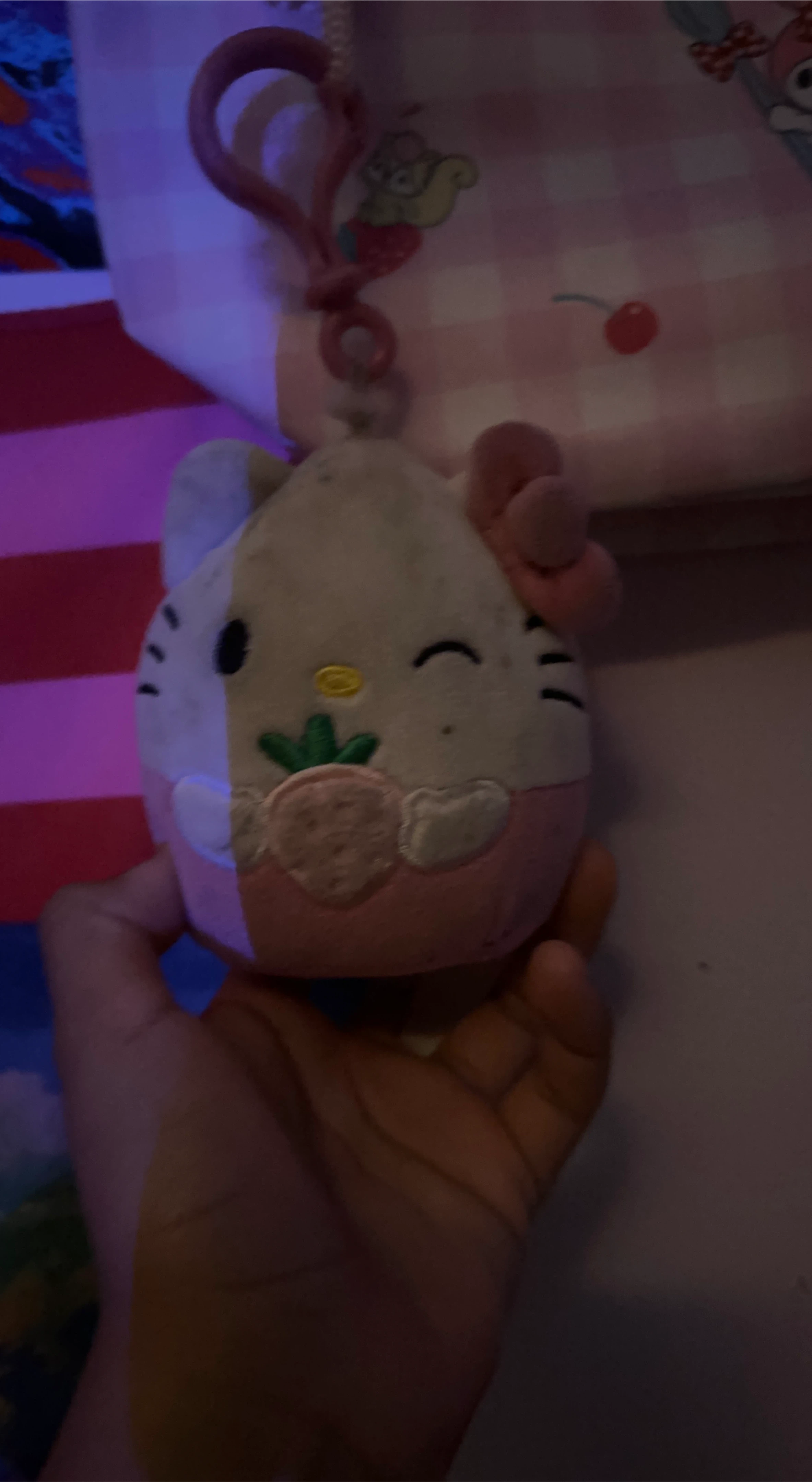 Hello Kitty Squishmallow Clip-On
