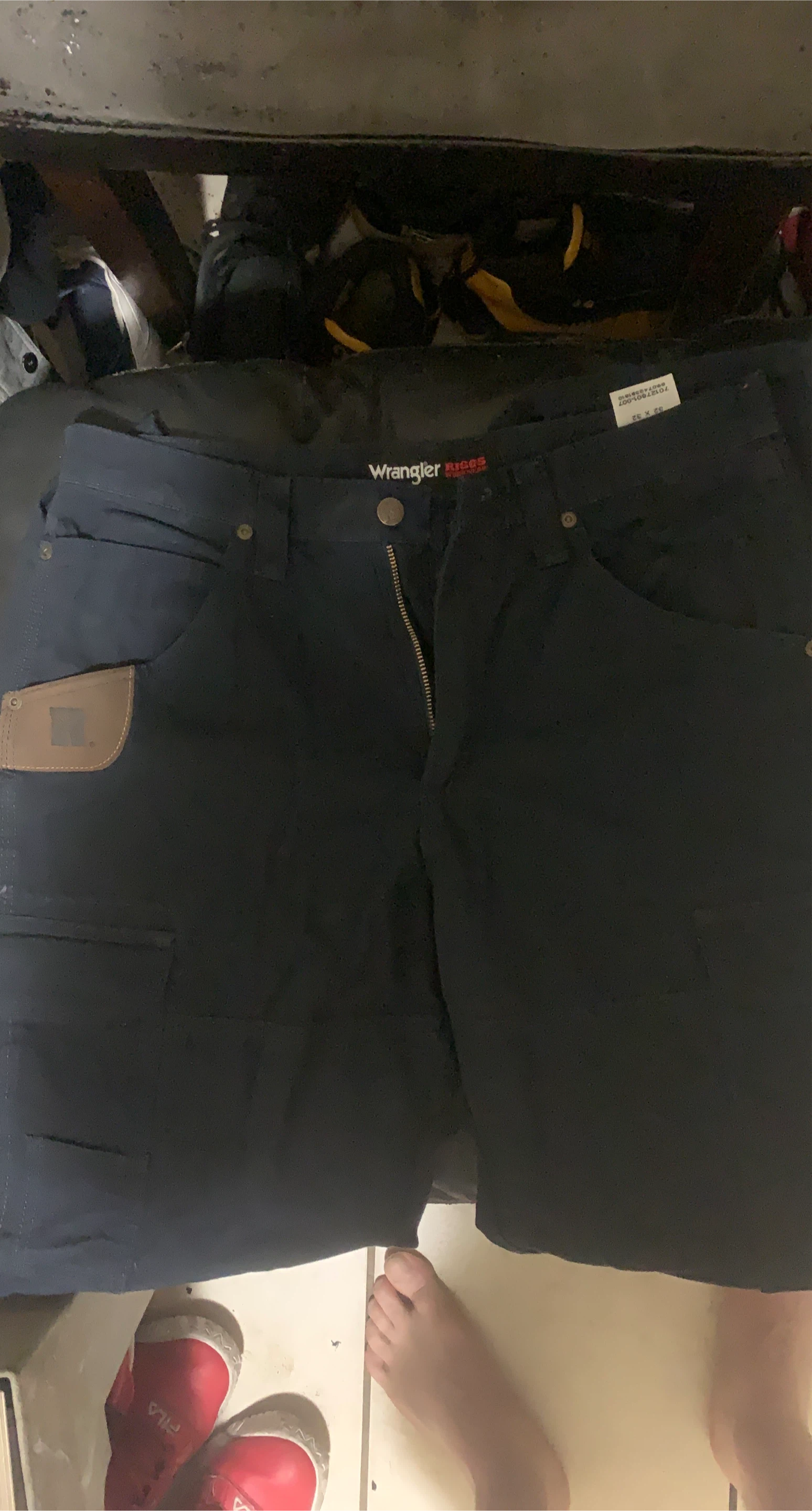 Wrangler RIGGS Workwear Carpenter Pants - Navy, 32x32
