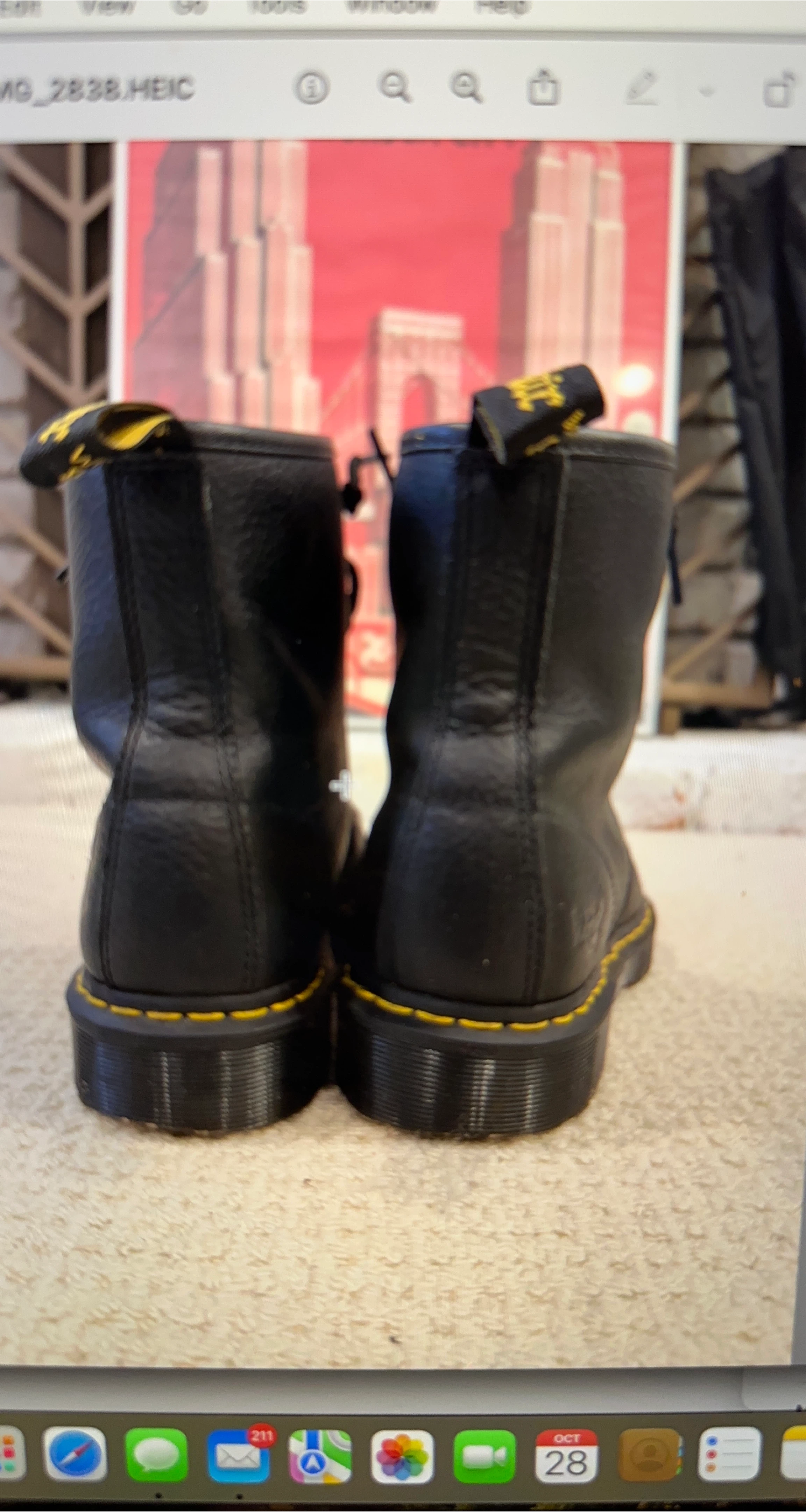 Dr. Martens Industrial Black Boots image indicator(1)