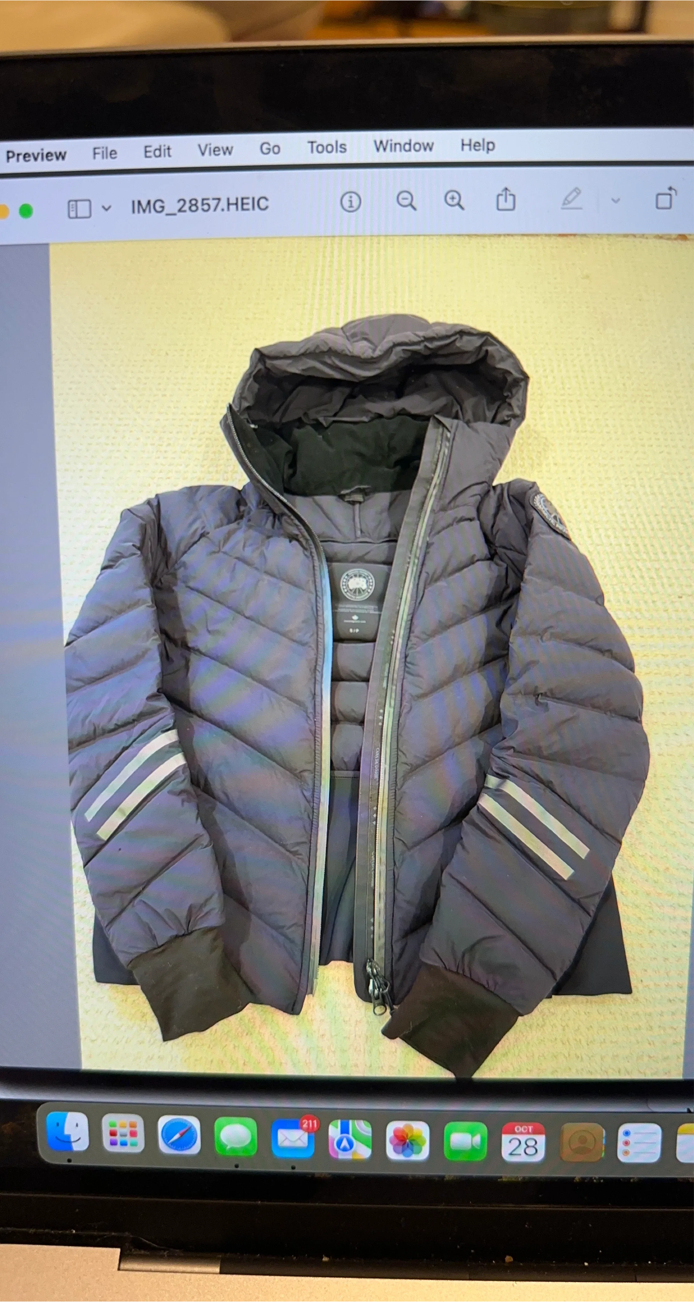 Canada Goose Down Puffer Jacket - Size S/P