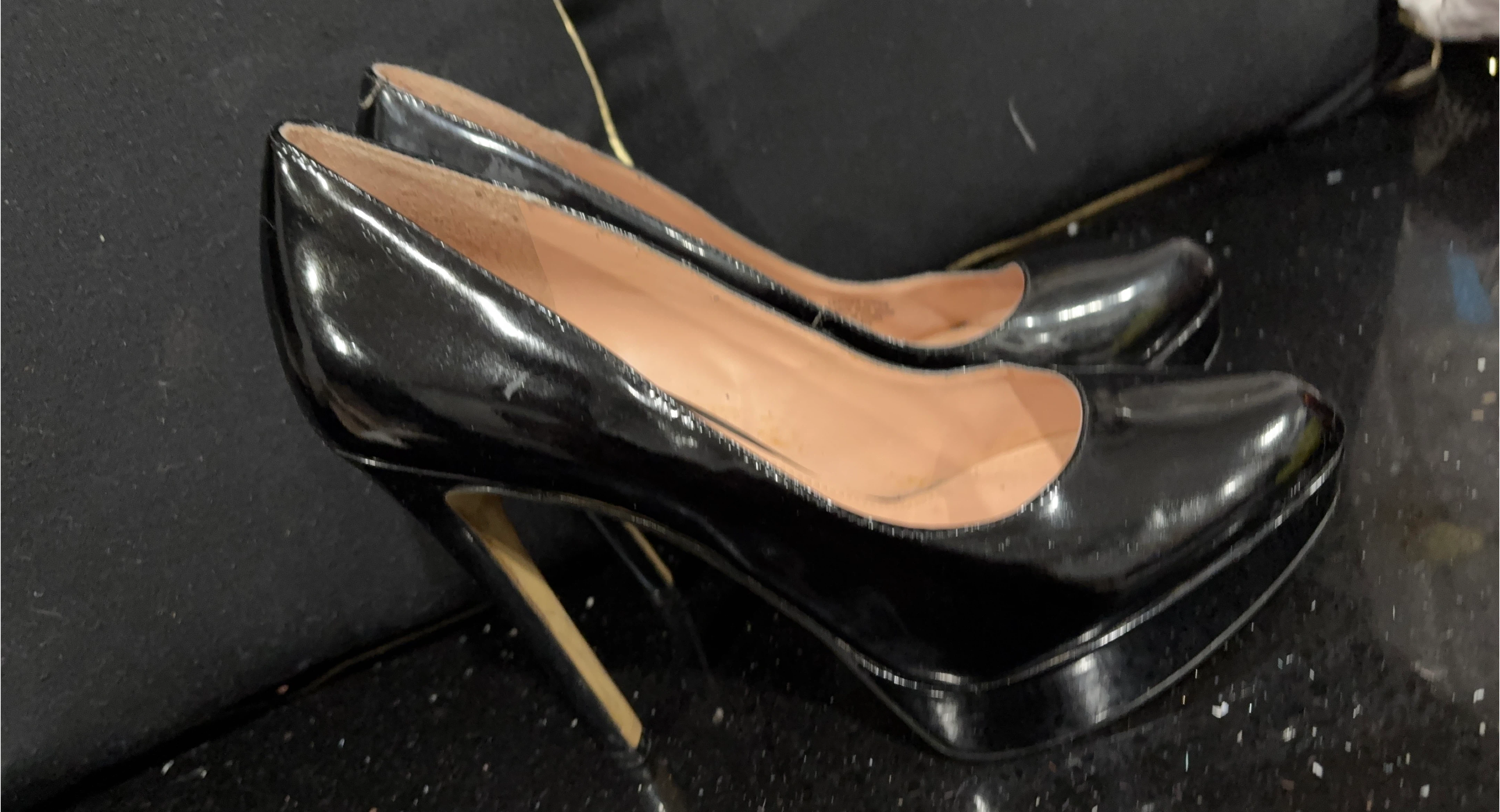 Black Patent Leather Heels thumbnail