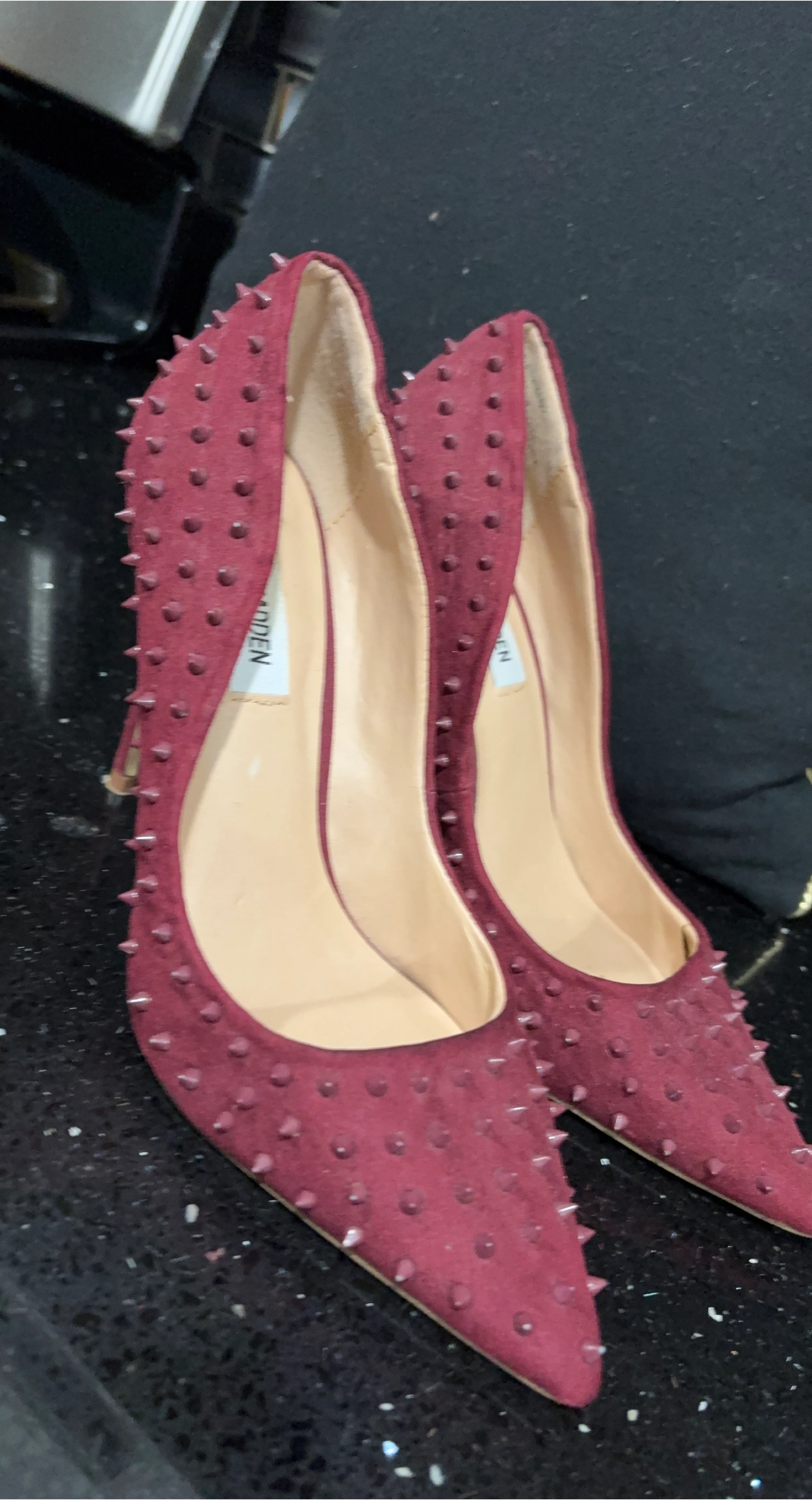 Steve Madden Burgundy Heels thumbnail