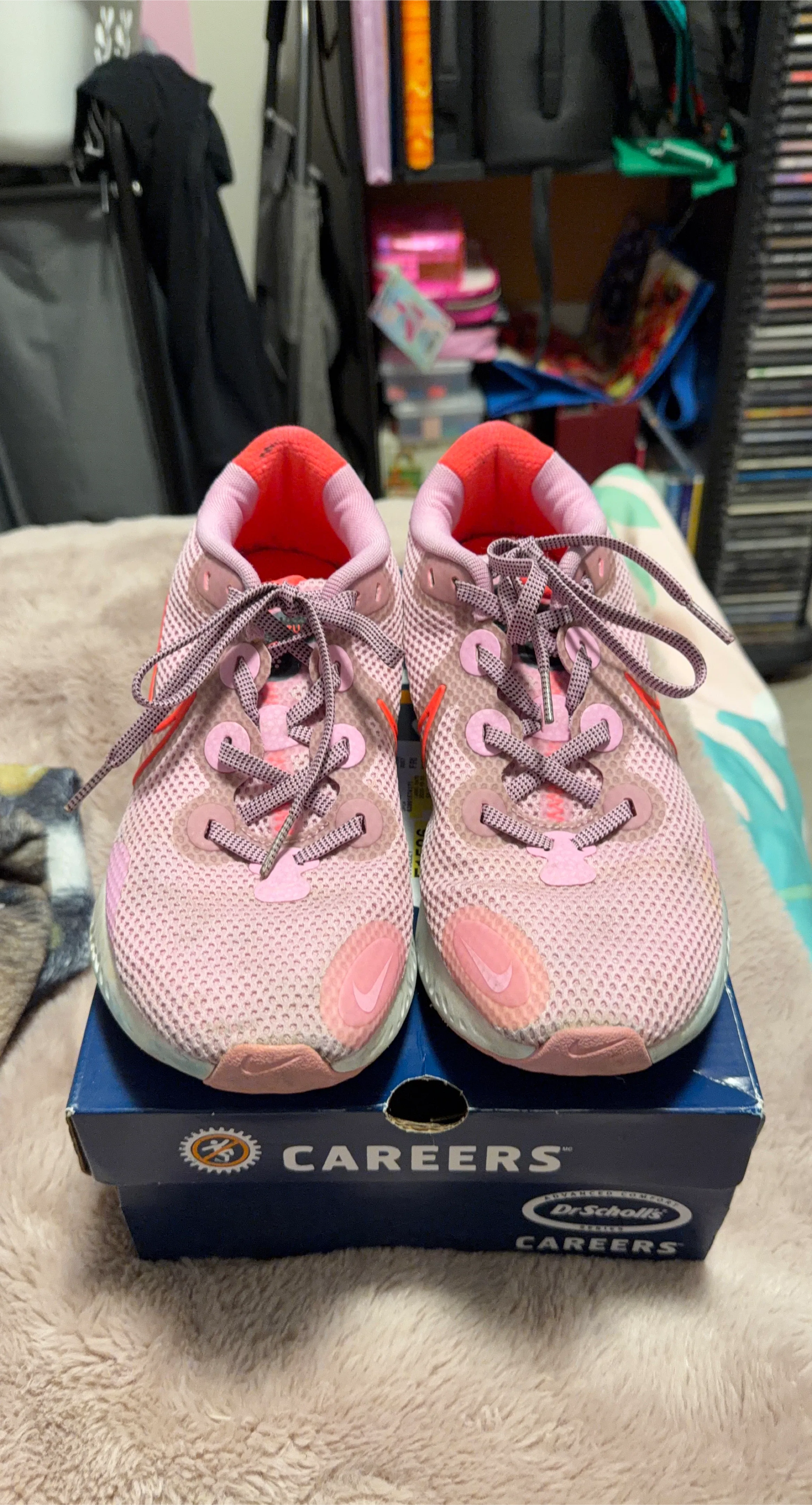 Nike Pink Running Shoes