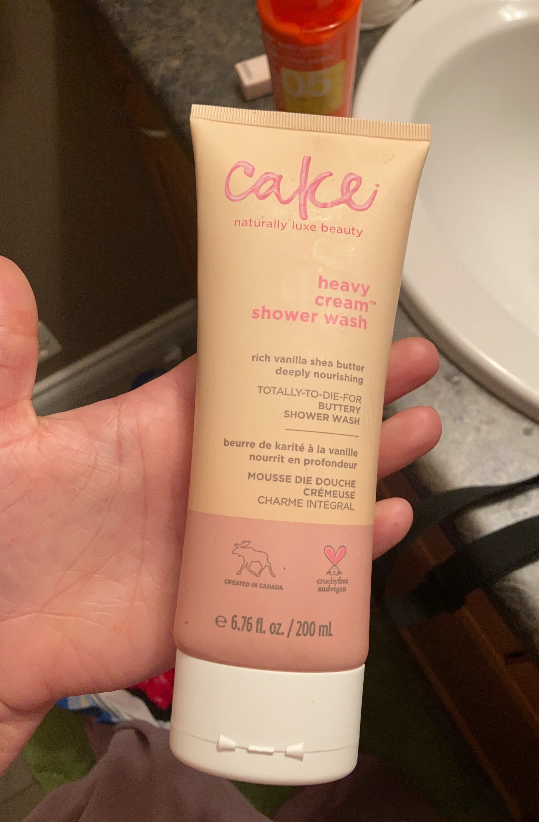 Cake Heavy Cream Shower Wash - Vanilla Shea Butter