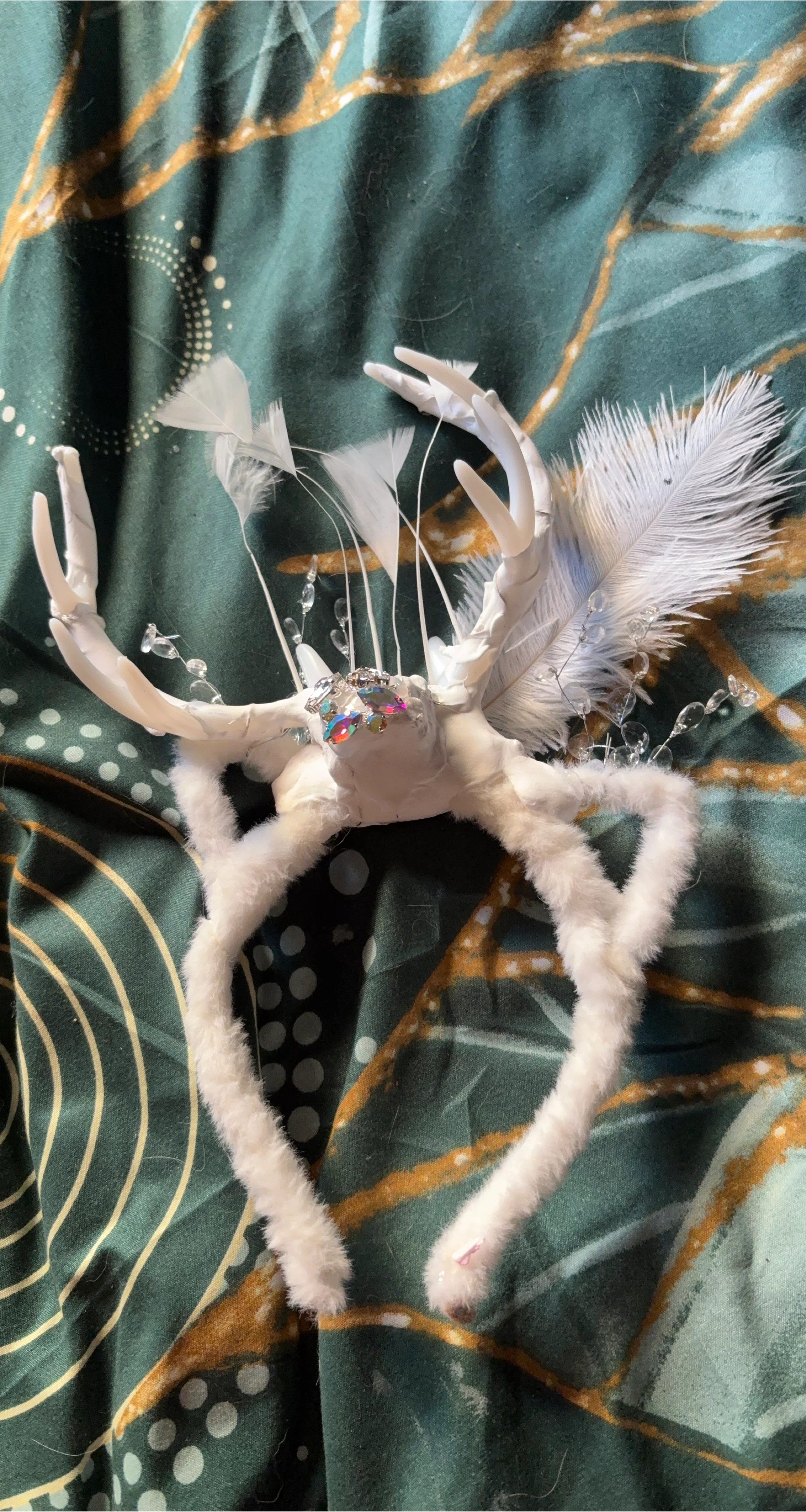 Antler Headband - White