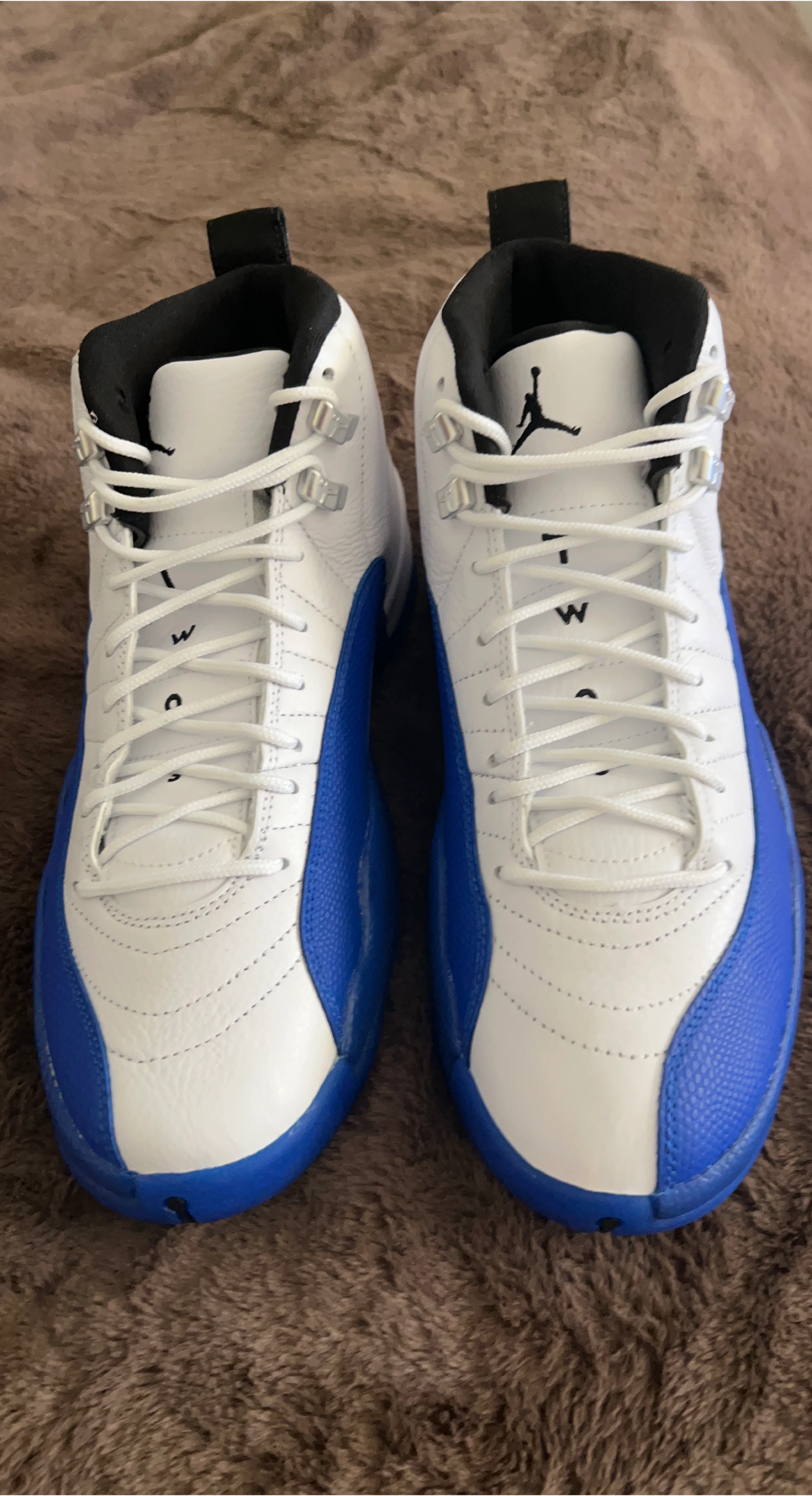 Jordan 12 Retro White/Dark Concord (Size Unknown) thumbnail