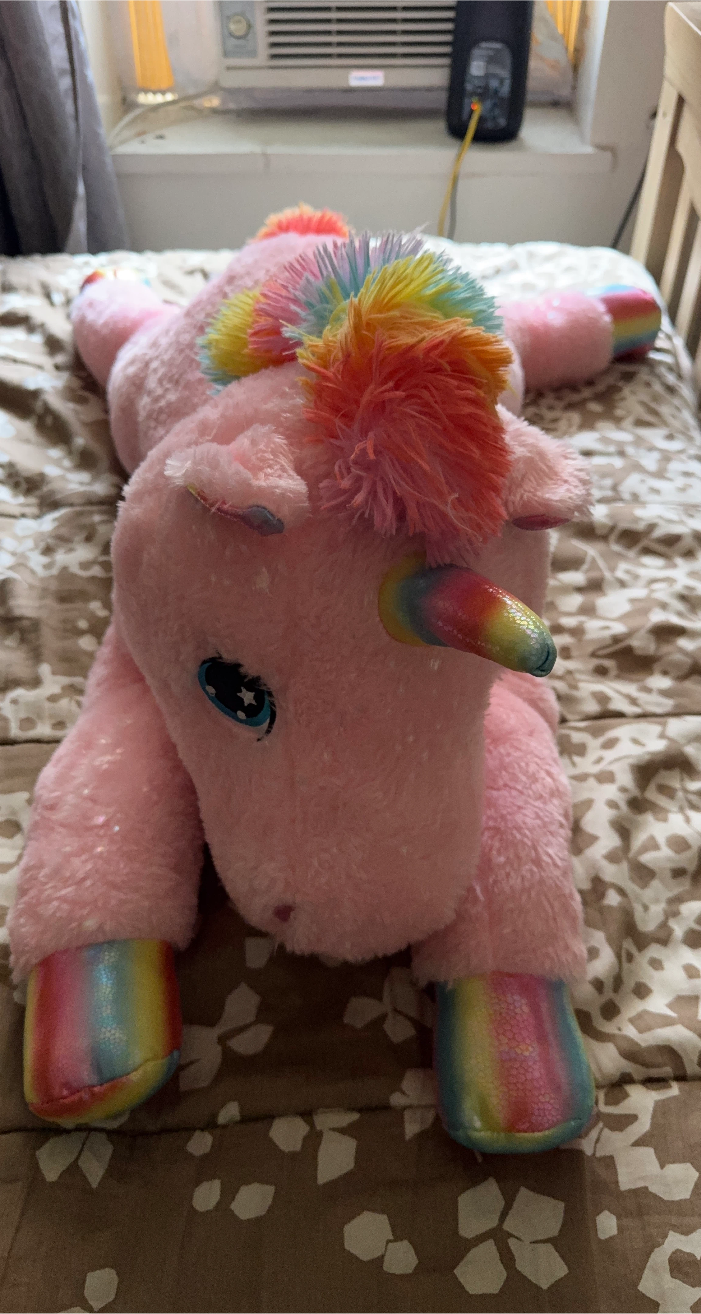 Pink Unicorn Plush Stuffed Animal image indicator(2)