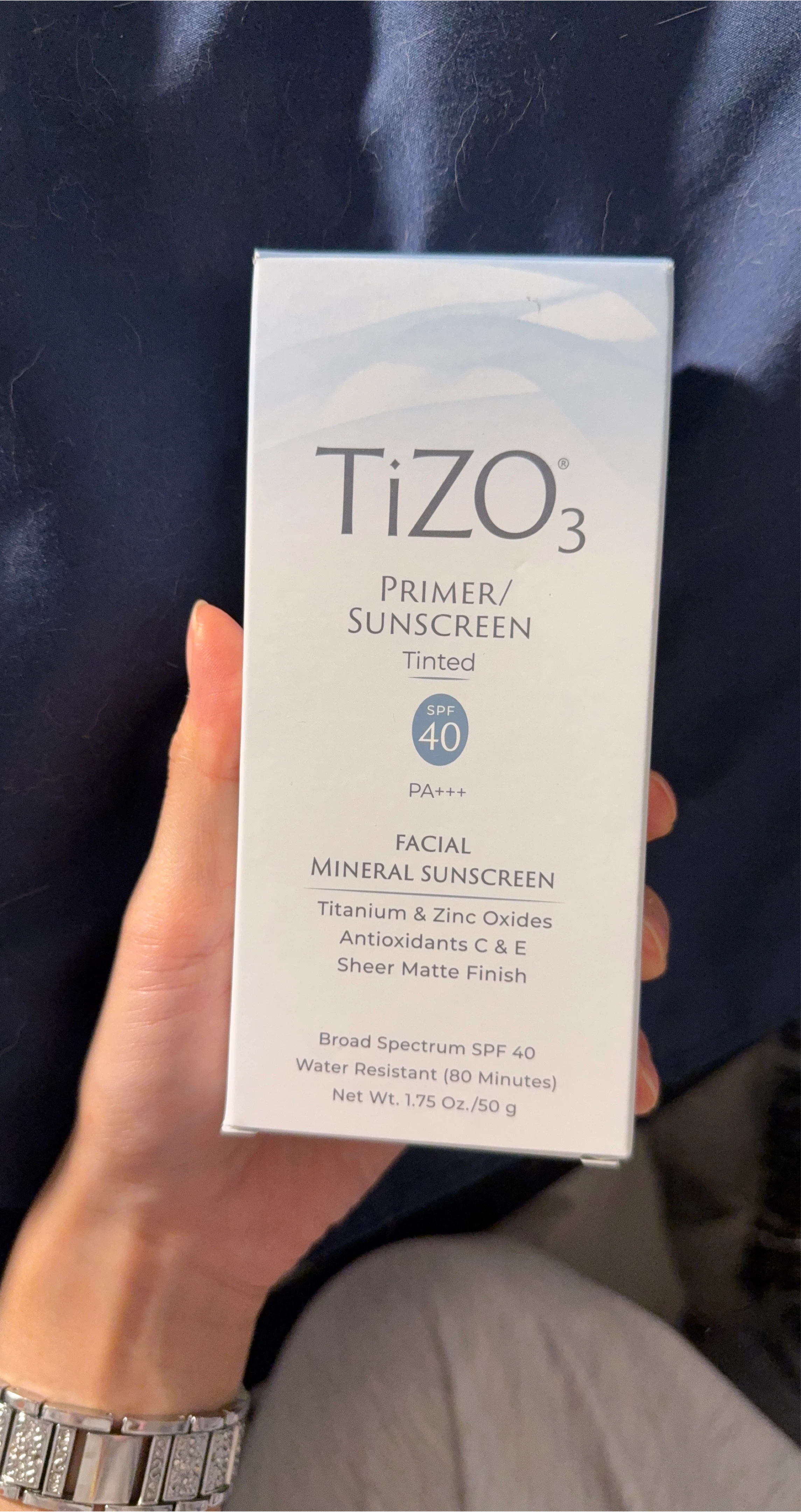 TiZO3 Primer/Sunscreen Tinted SPF 40