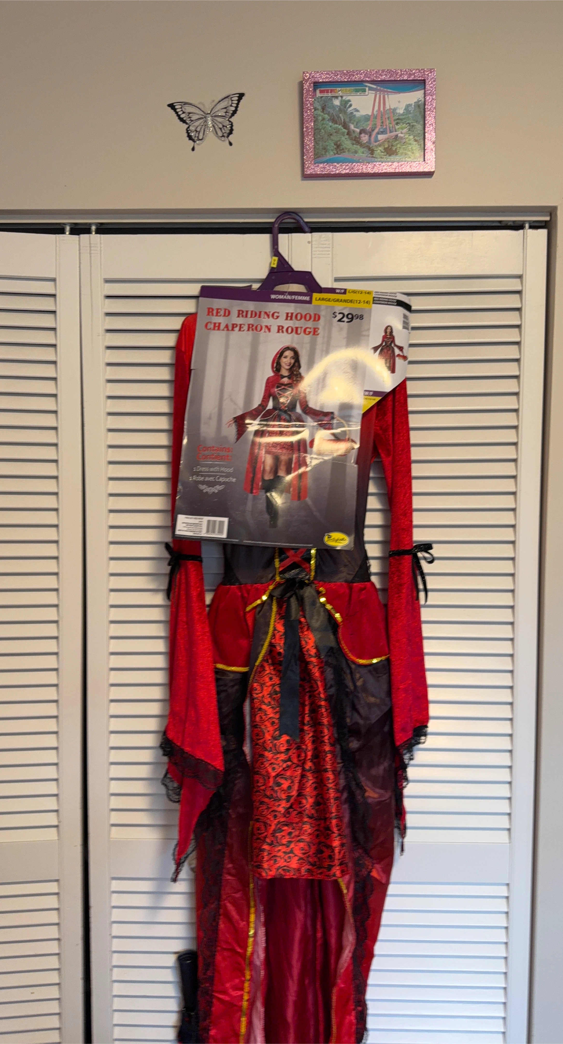 Red Riding Hood Costume - Size Large thumbnail