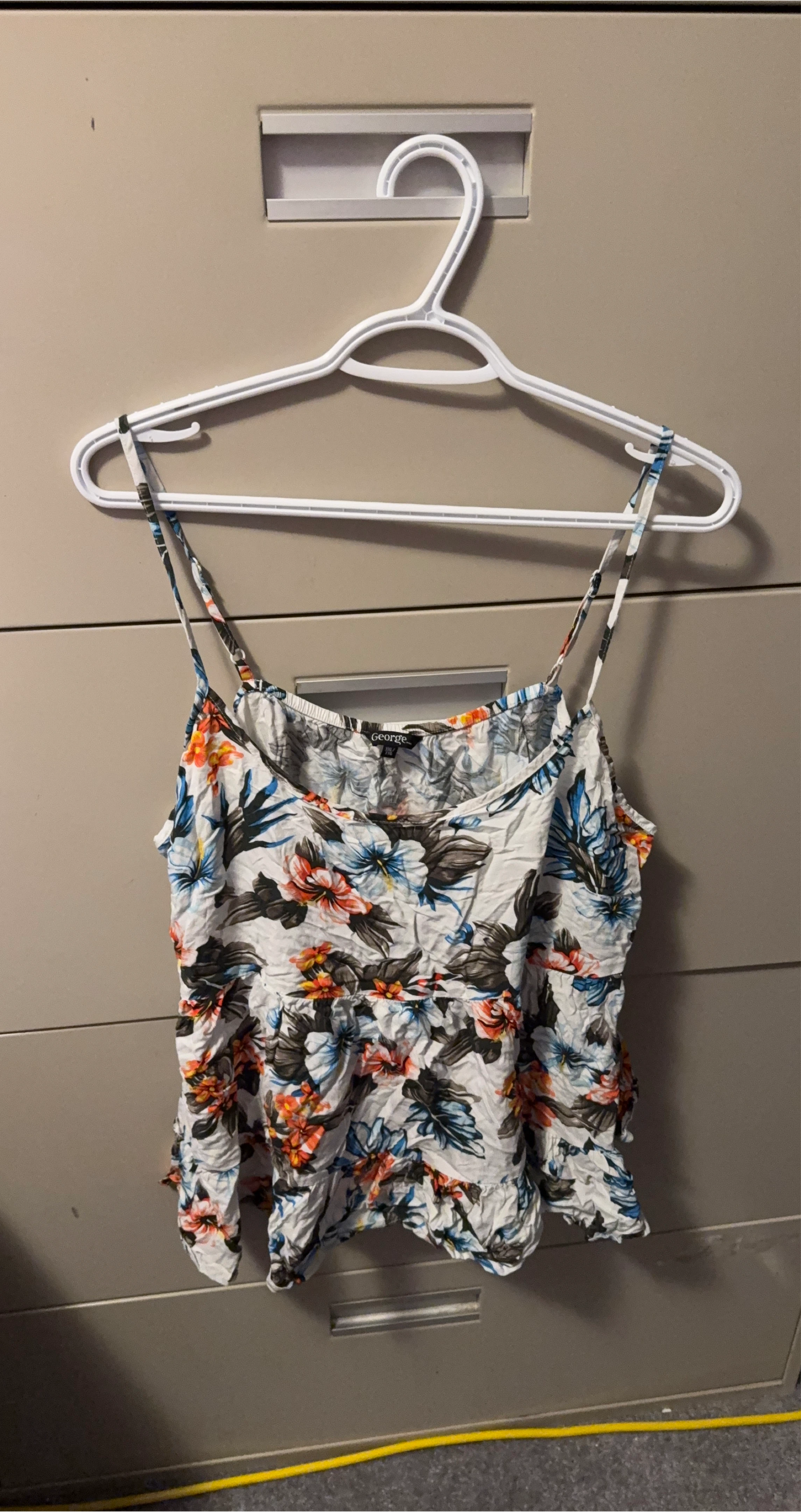 George Floral Print Tank Top - Size 2XL thumbnail