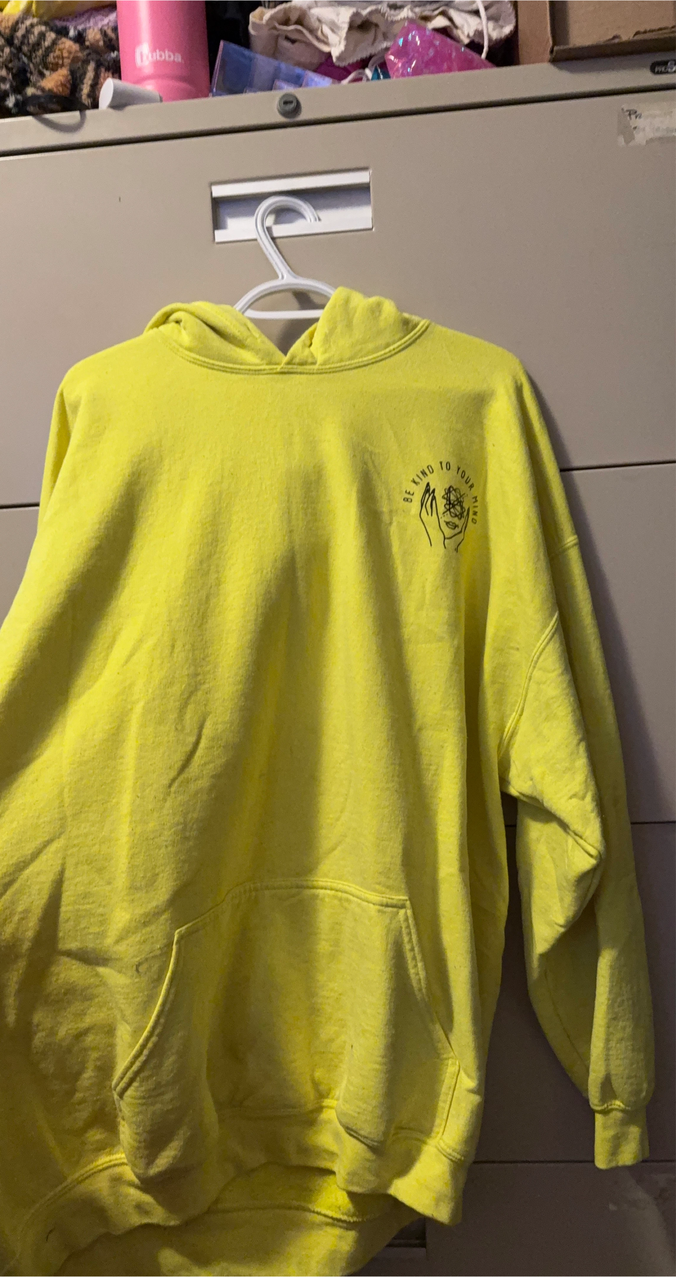 Yellow Hoodie - Be Kind To Your Mind thumbnail