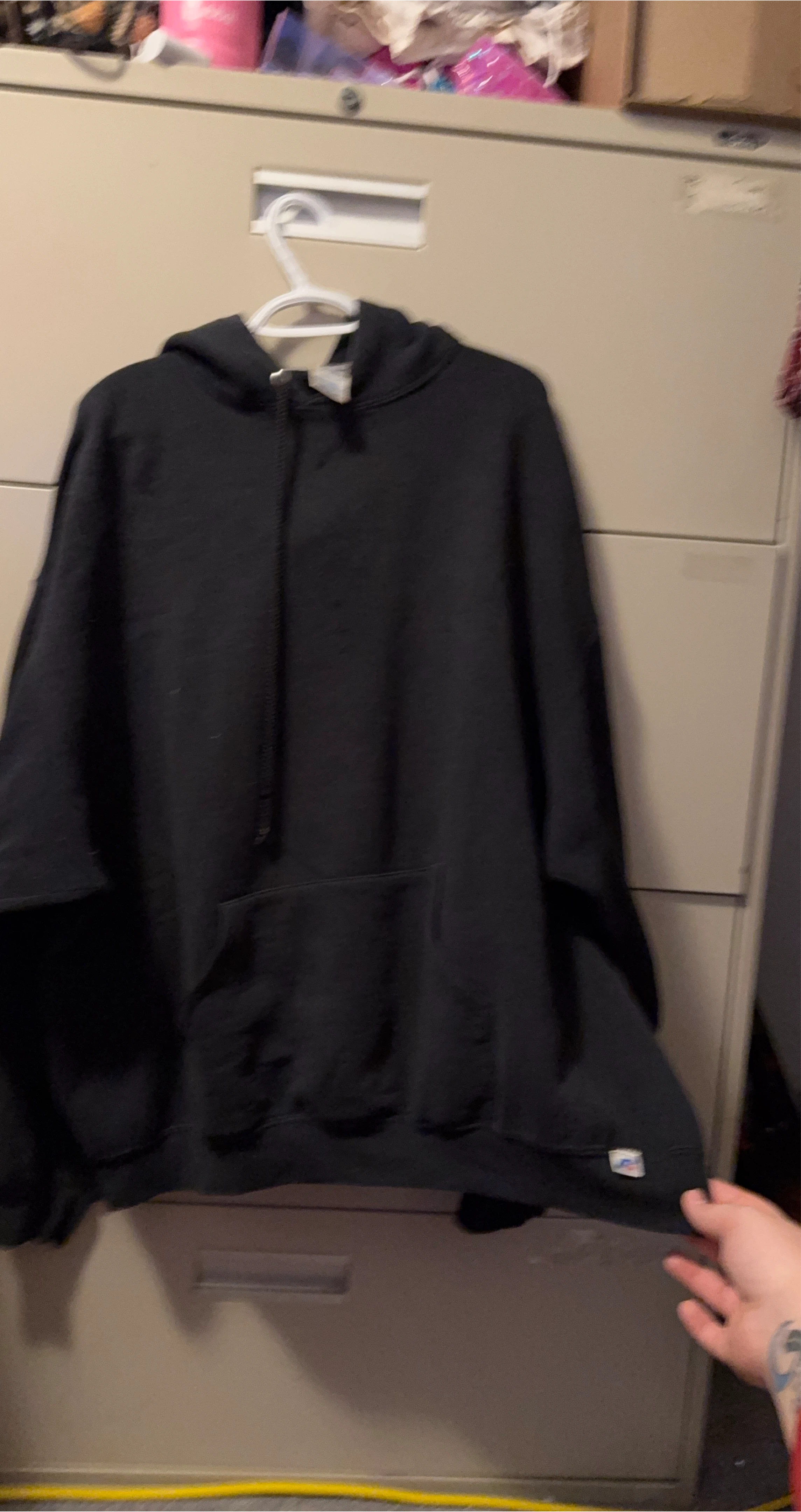 Russell Athletic Black Hoodie thumbnail