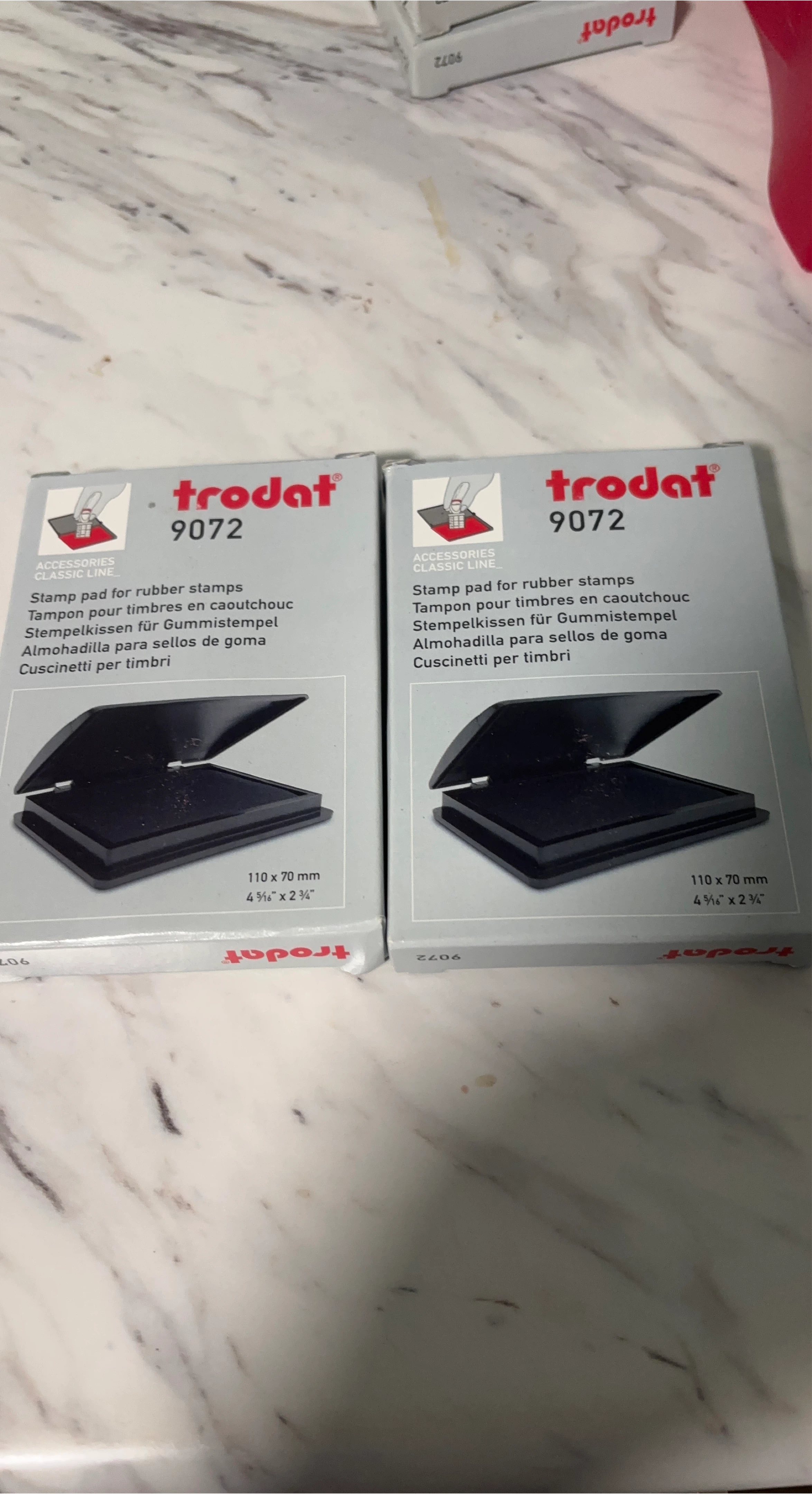 Trodat 9072 Stamp Pad for Rubber Stamps thumbnail