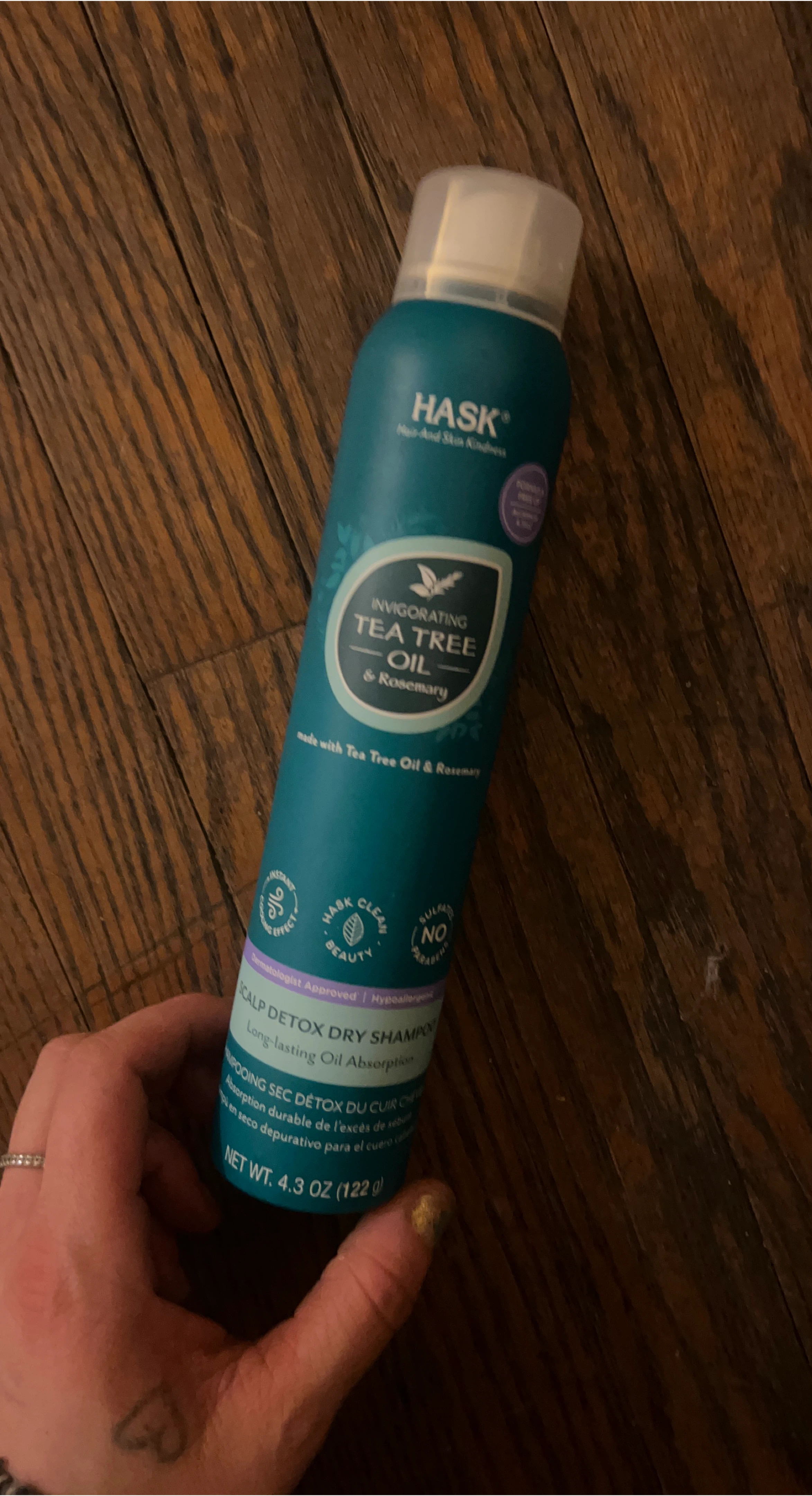 Hask Invigorating Tea Tree Oil & Rosemary Dry Shampoo thumbnail