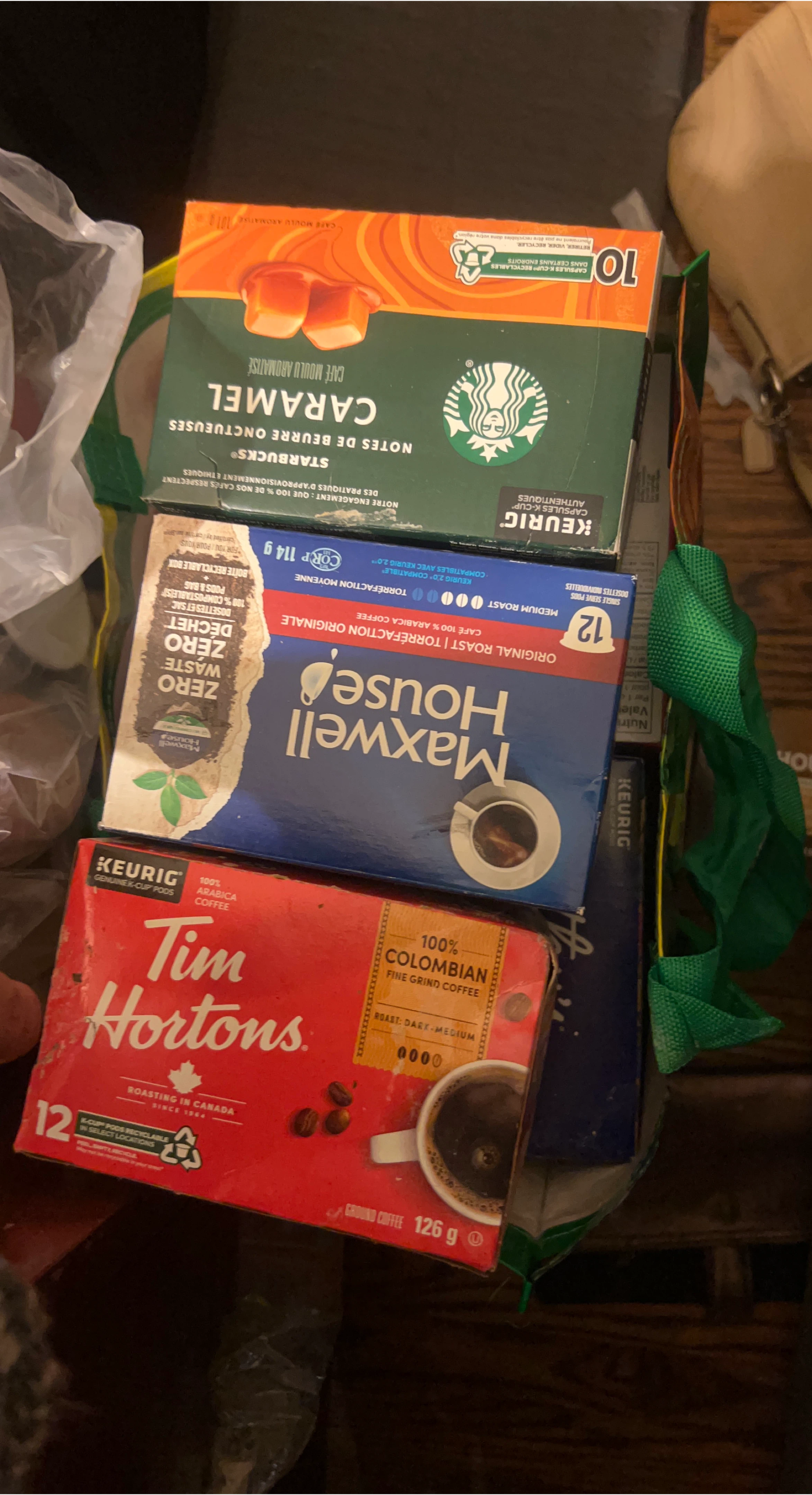 Tim Hortons, Starbucks, Maxwell House K-Cups thumbnail