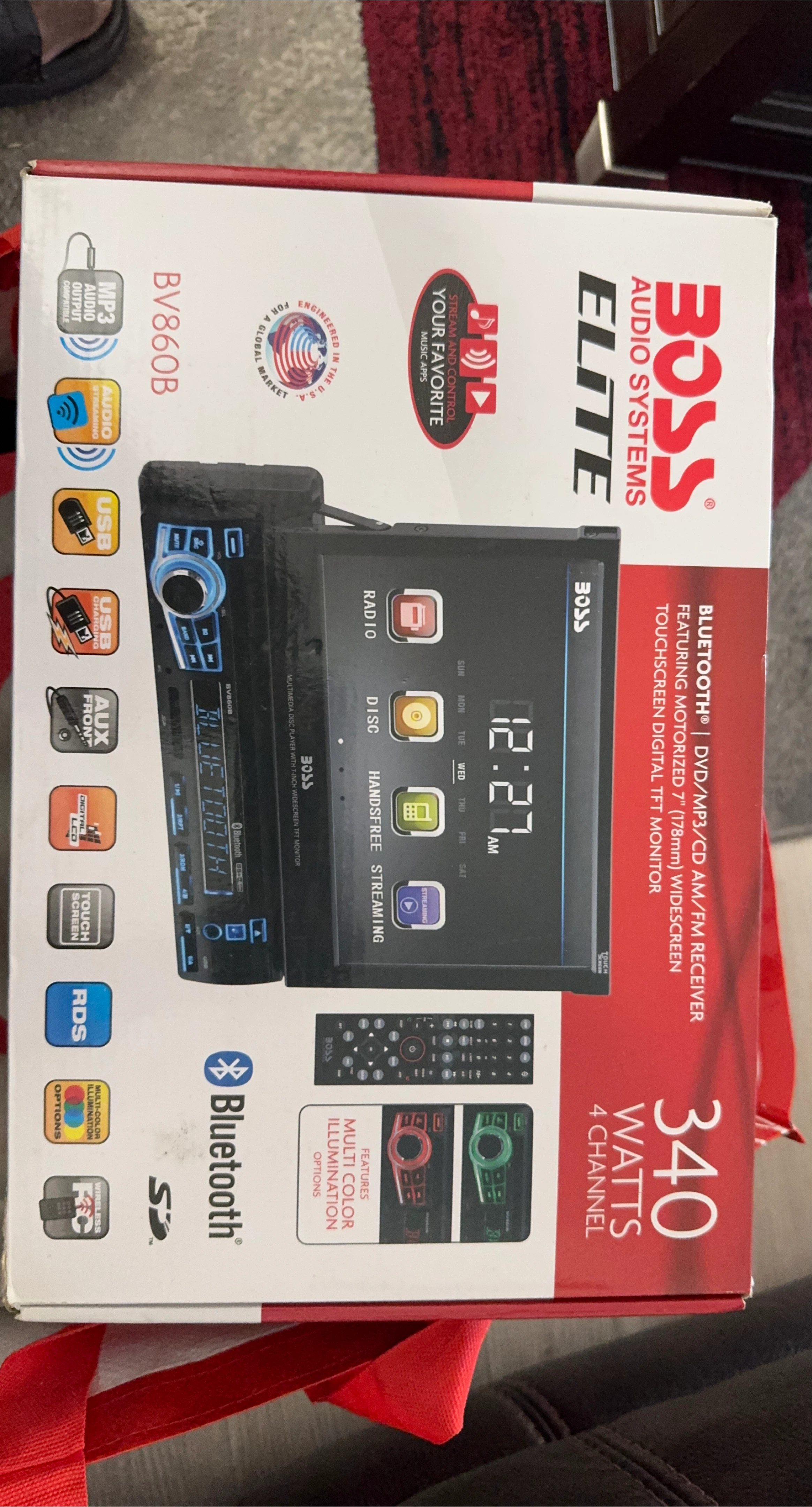 BOSS Audio Systems BV860B Car Stereo thumbnail