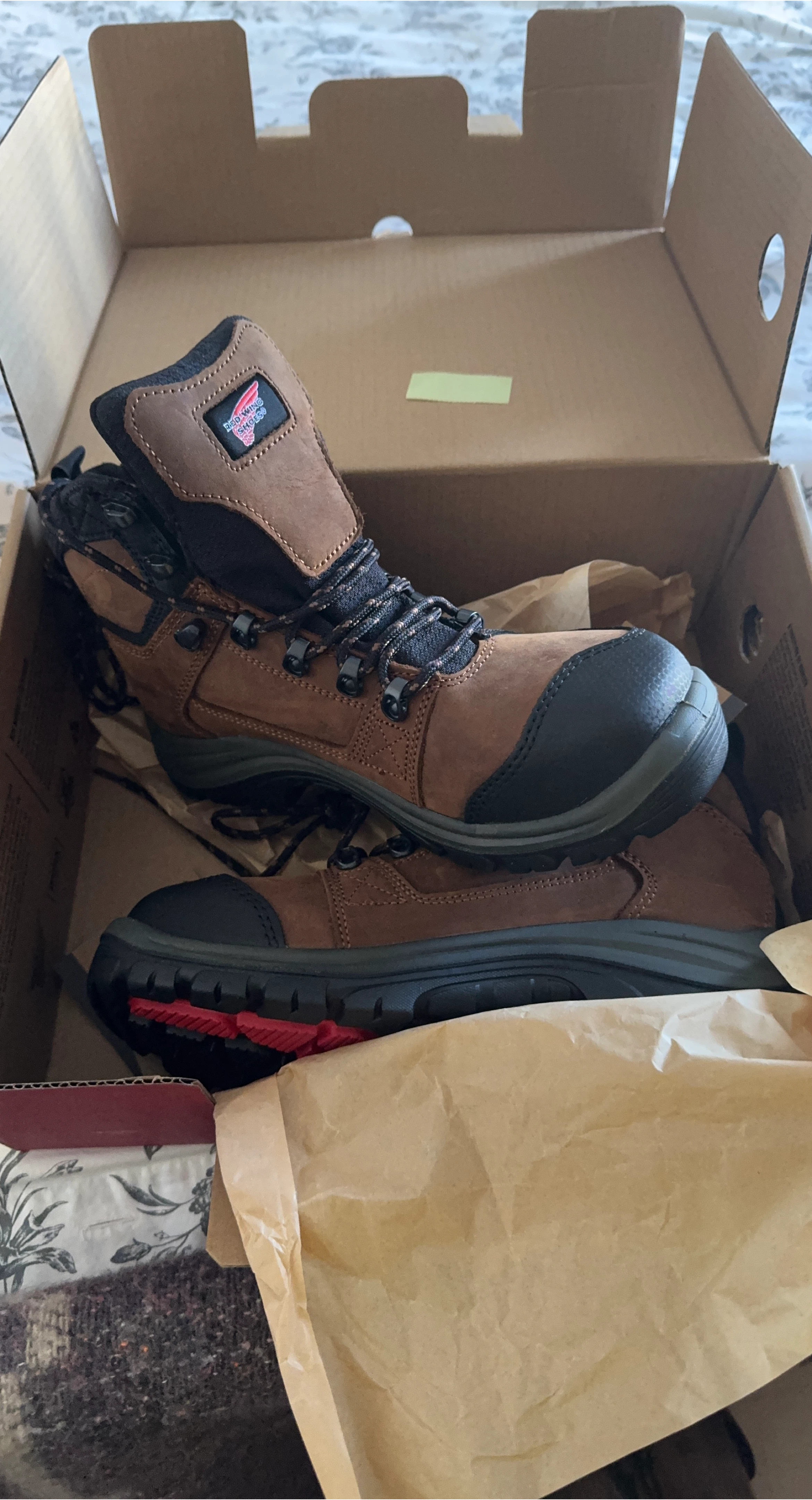 Red Wing Shoes Brown Leather Boots