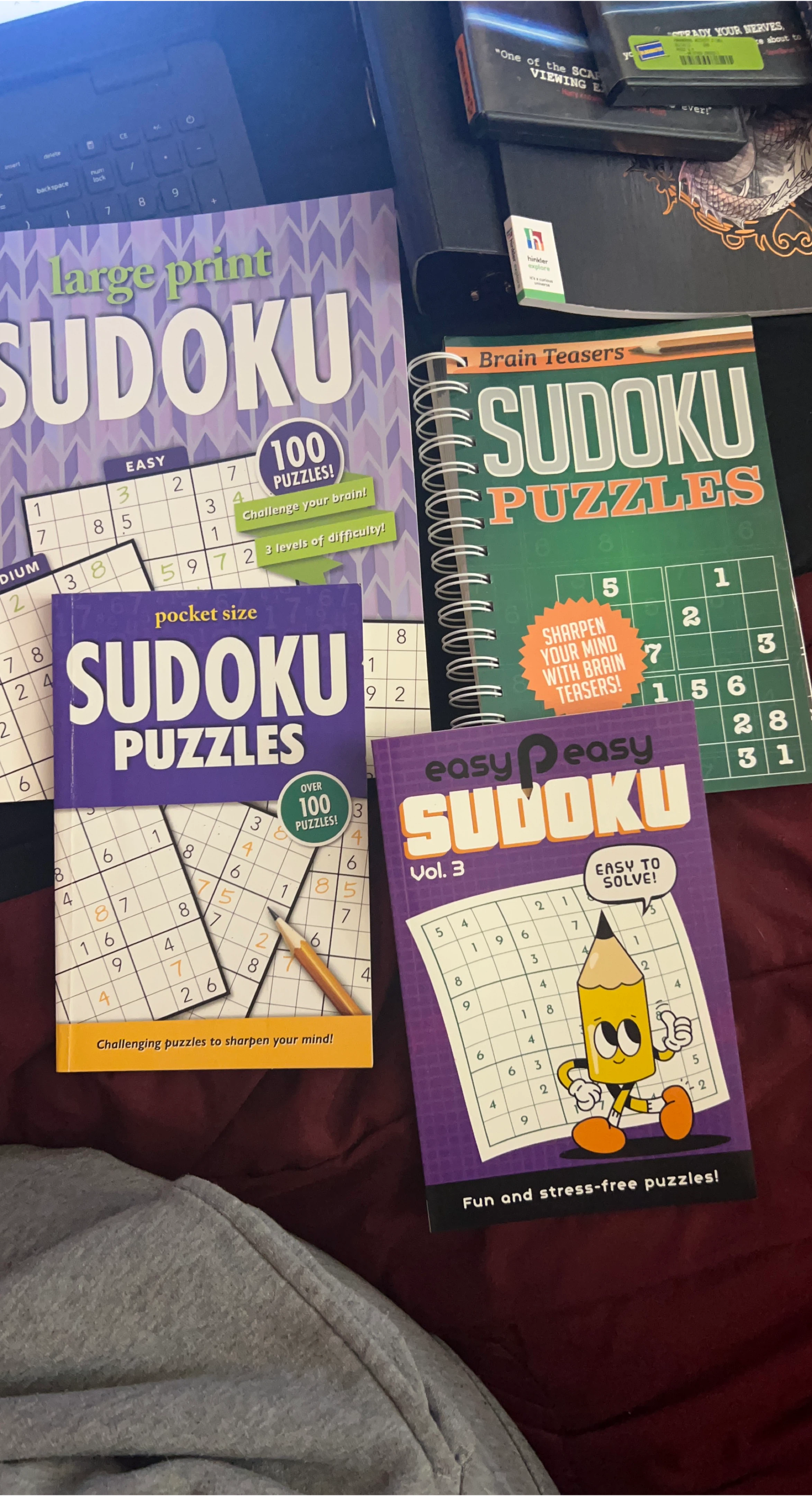 Sudoku Puzzle Books Bundle thumbnail
