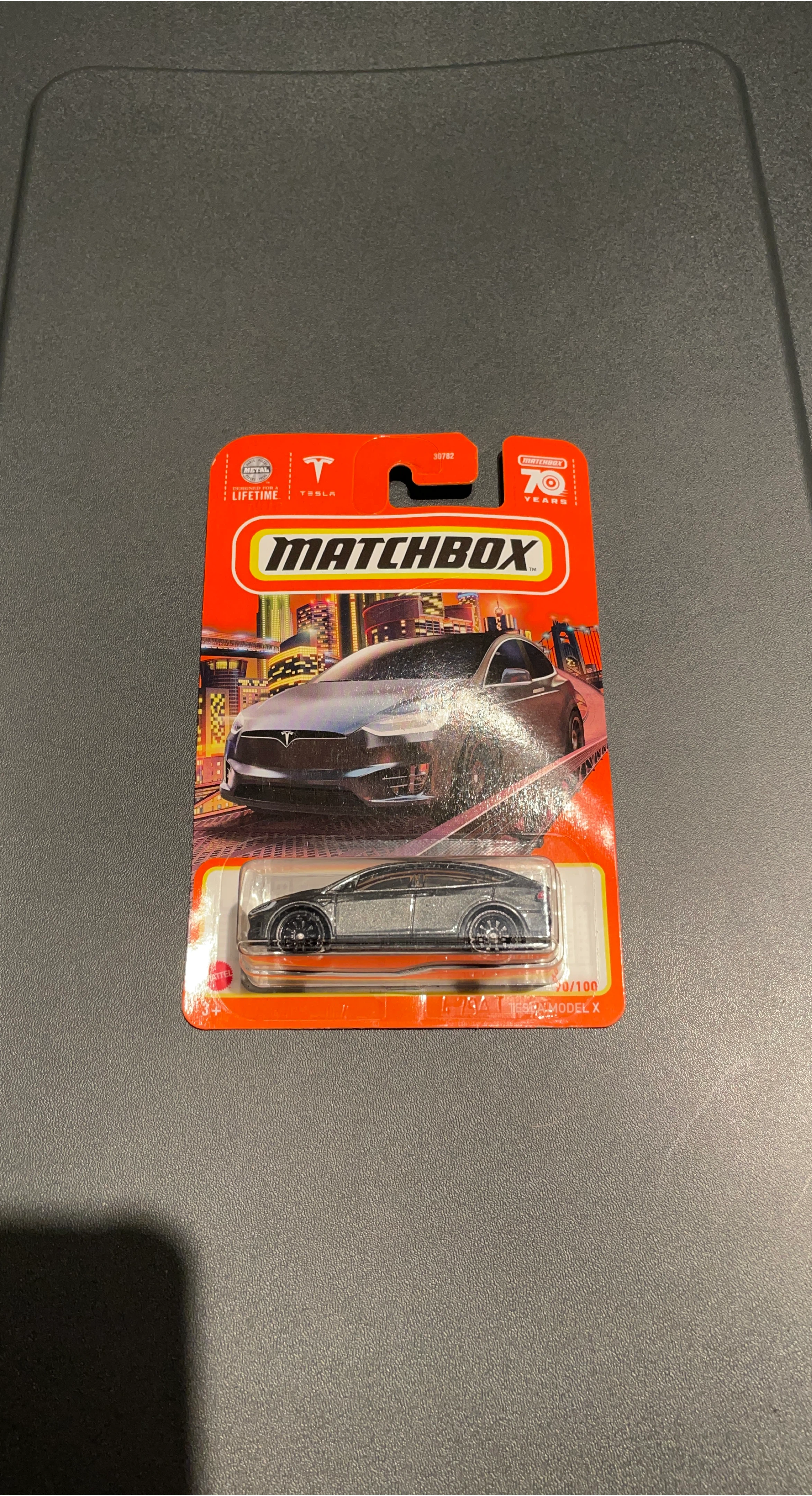 Free Matchbox Tesla Model X Diecast Car