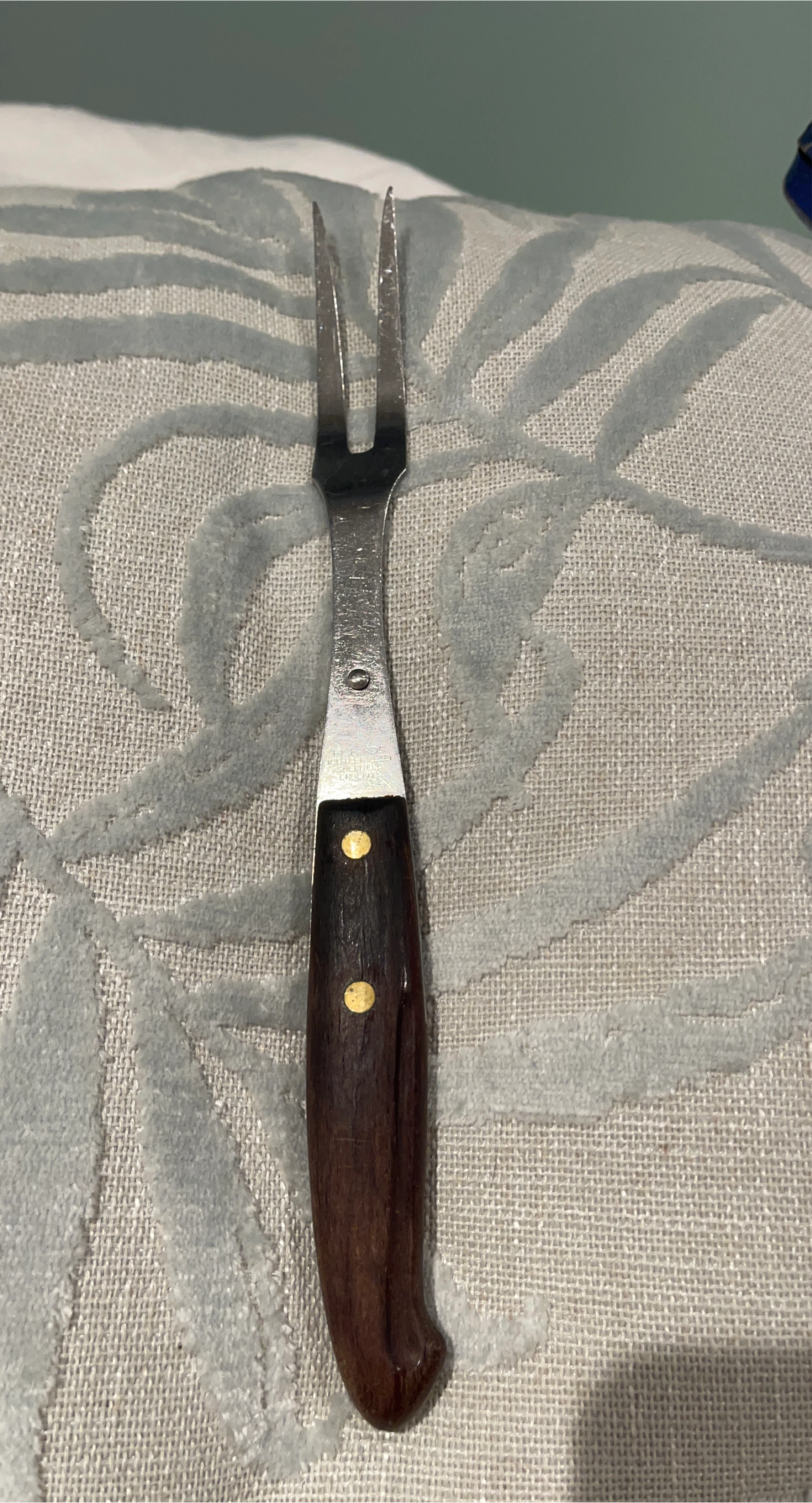 Vintage Richards Cutlers Meat Fork thumbnail