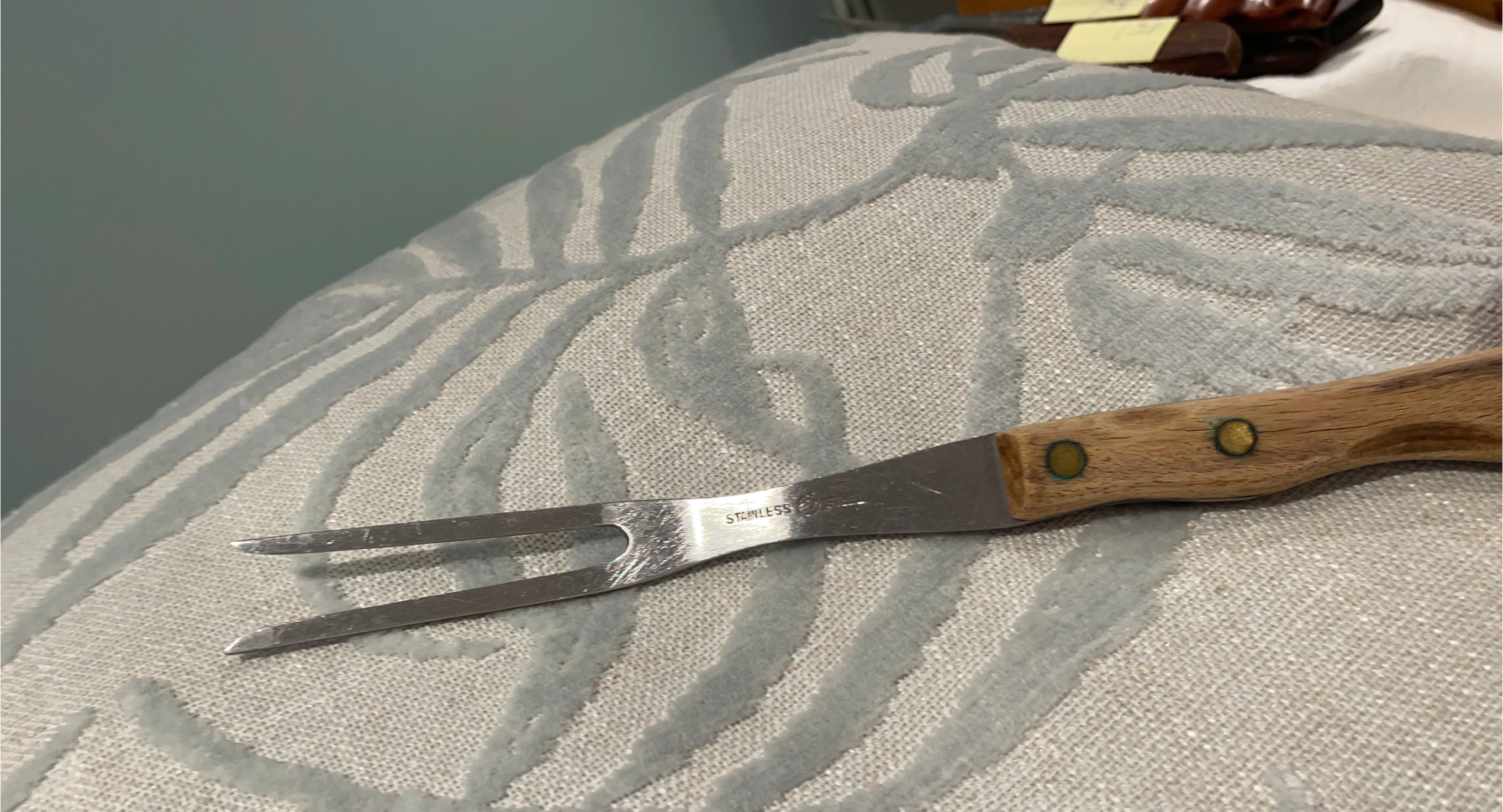 Stainless Steel Carving Fork thumbnail
