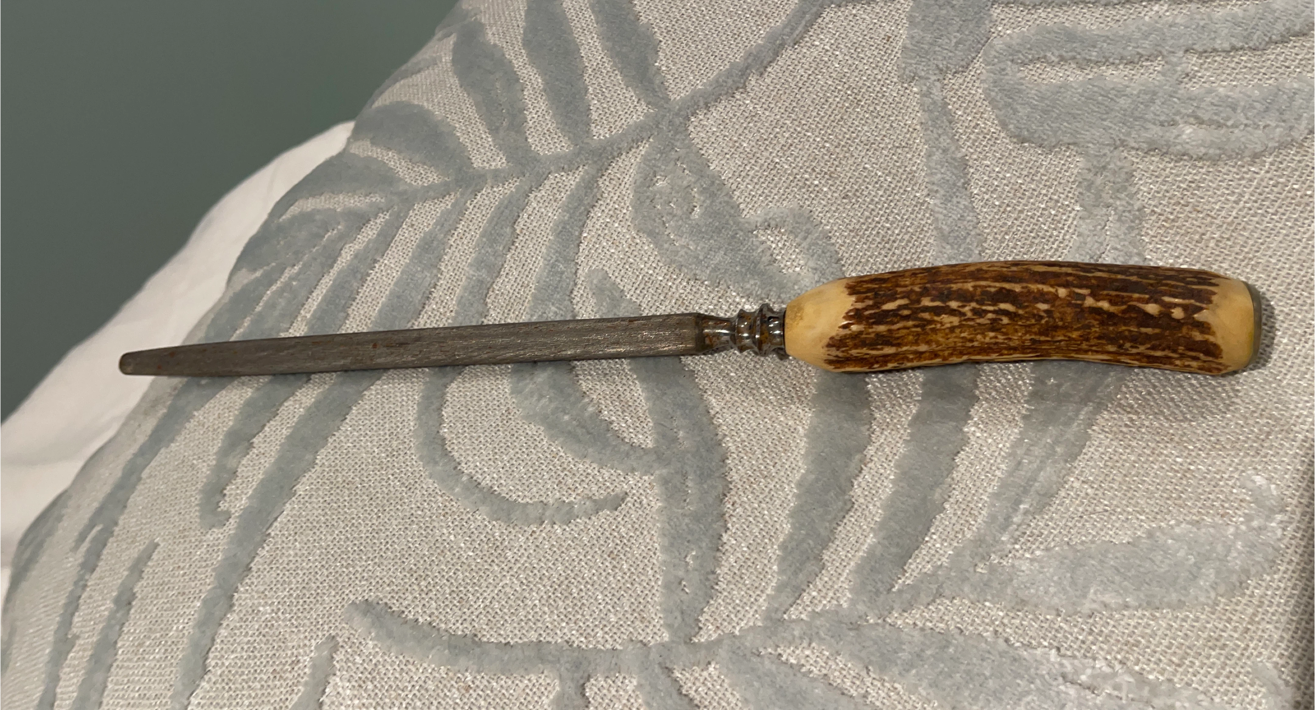 Royal Sheffield Stag Handle Sharpening Steel thumbnail