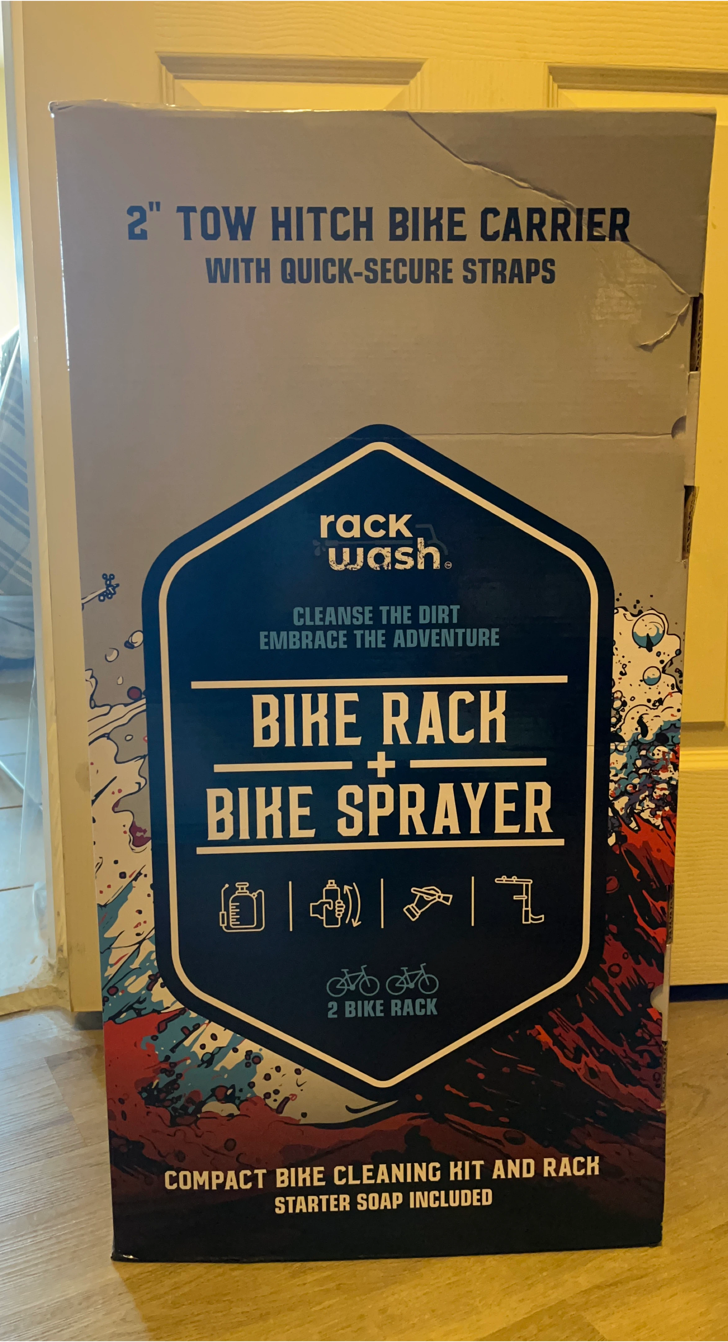 Rack Wash 2" Tow Hitch Bike Carrier + Sprayer thumbnail